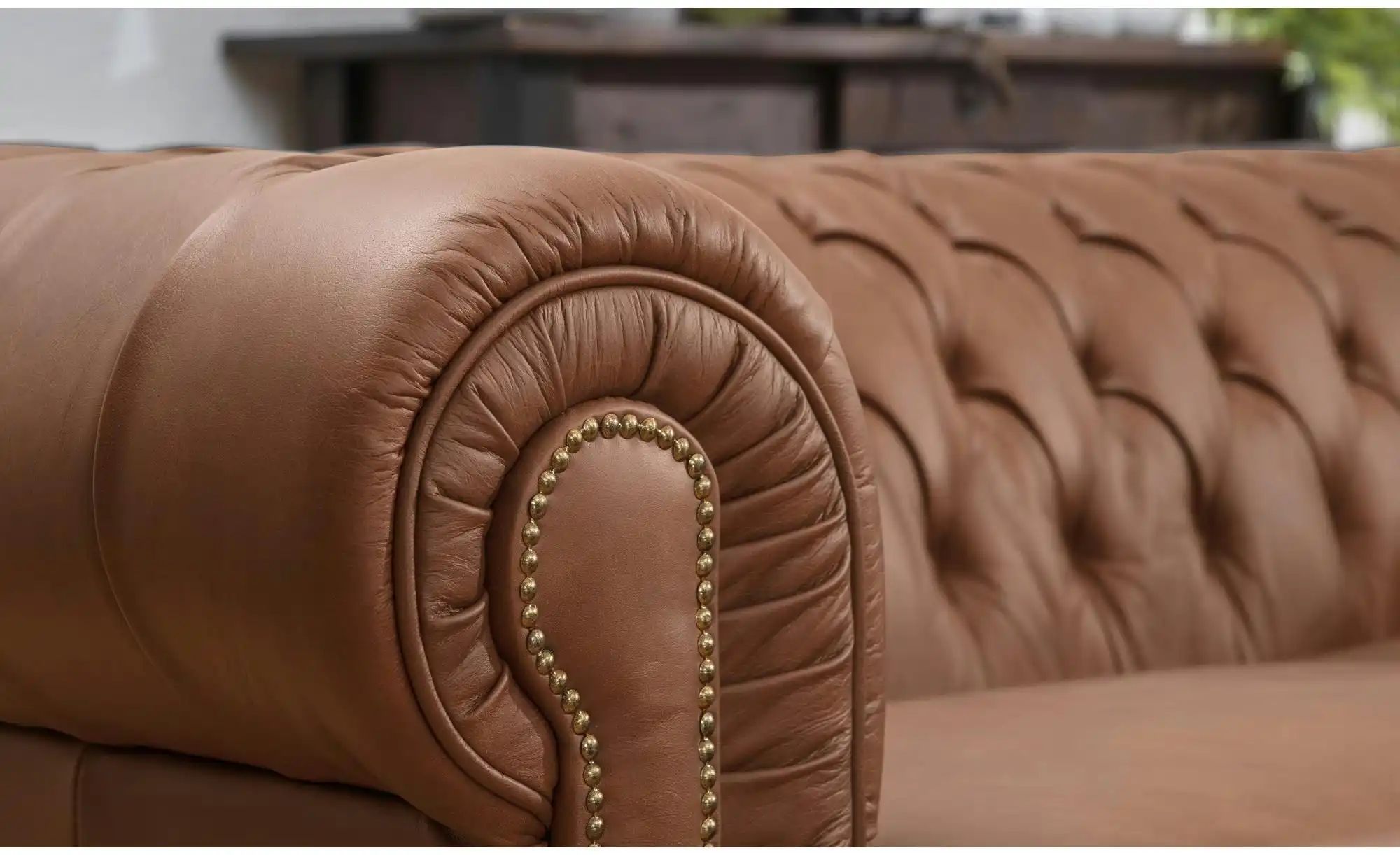 Thumbnail - Max Winzer Sofa 3-Sitzer Norwin ¦ braun ¦ Maße (cm): B: 200 H: 74 Polstermöbel > Sofas > 3-Sitzer - Höffner