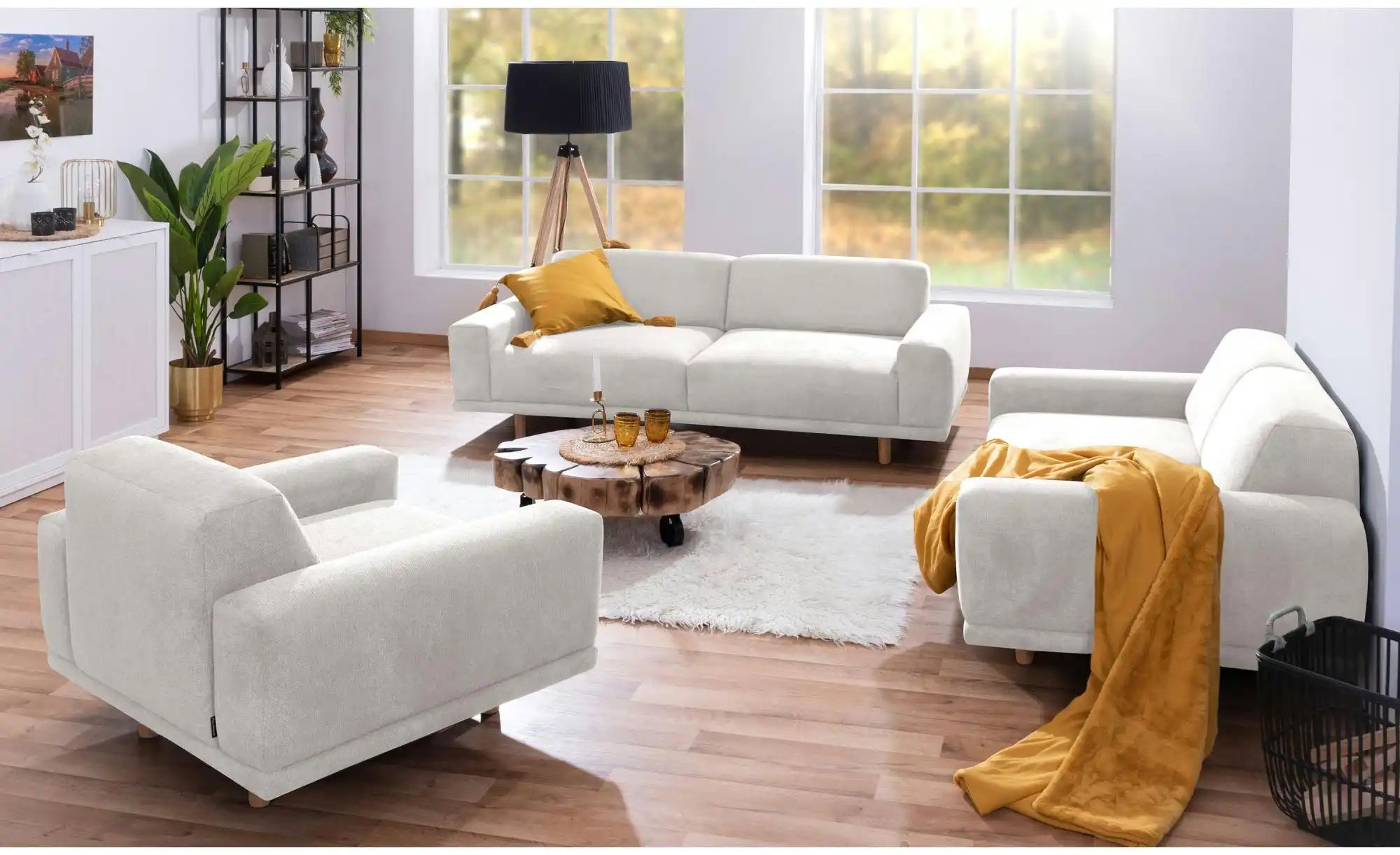 Max Winzer Sessel  Penelope  ¦ silber ¦ Maße (cm): B: 102 H: 70 Polstermöbe günstig online kaufen