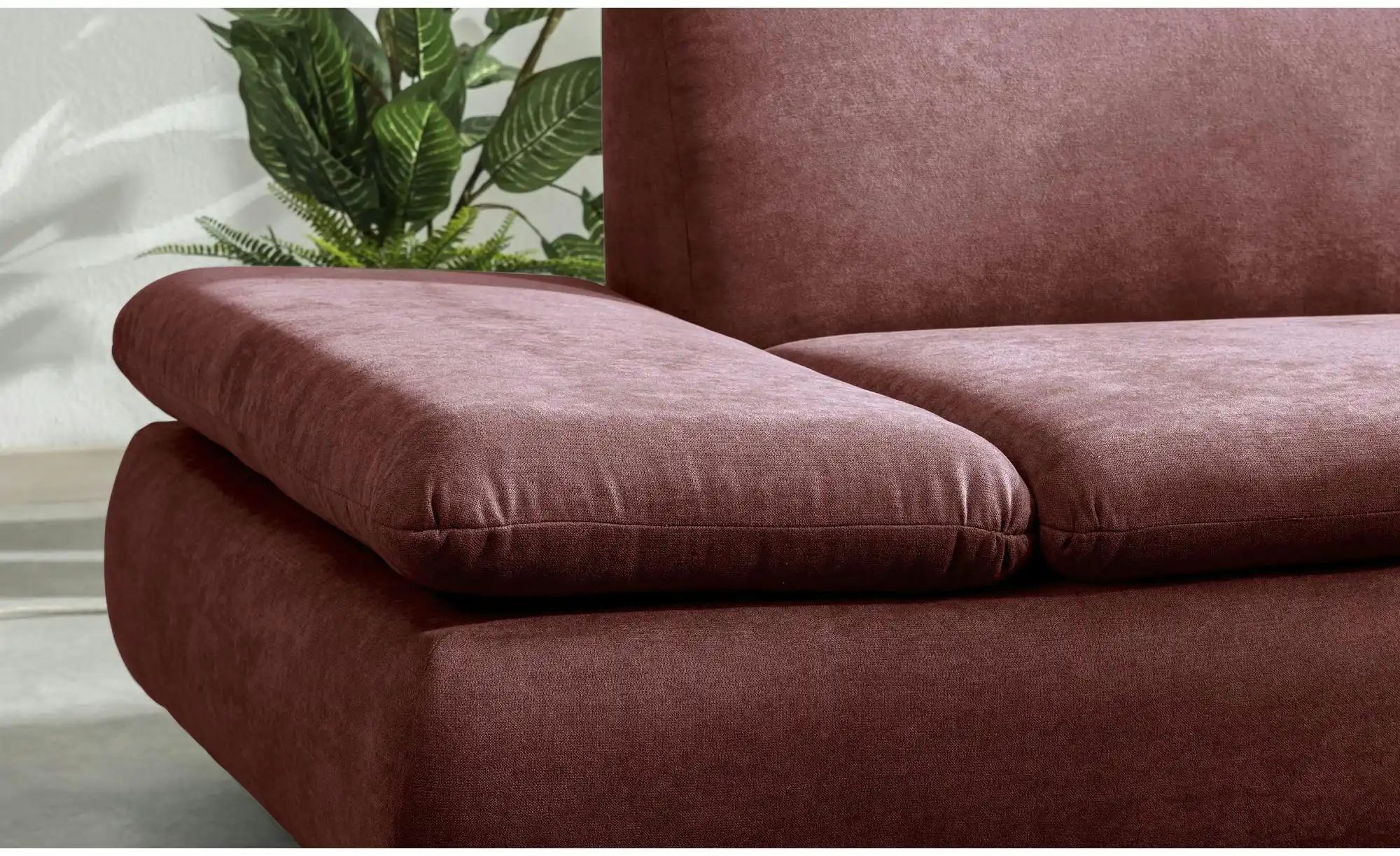 Max Winzer Ecksofa   ¦ rot ¦ Maße (cm): B: 270 H: 76 Polstermöbel > Sofas > günstig online kaufen