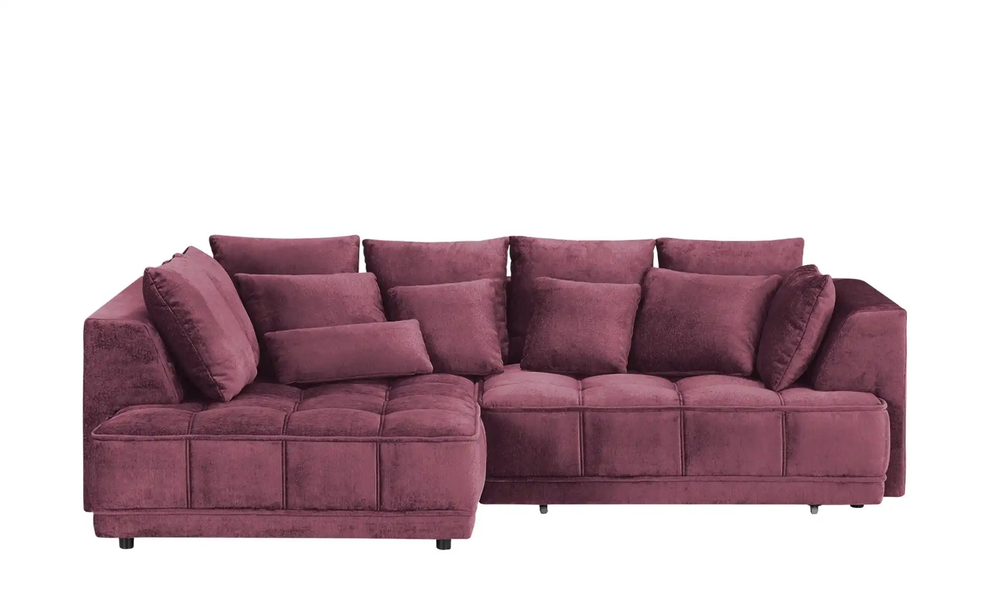 switch Ecksofa  Tiga ¦ lila/violett ¦ Maße (cm): B: 285 H: 88 T: 205.0 Pols günstig online kaufen