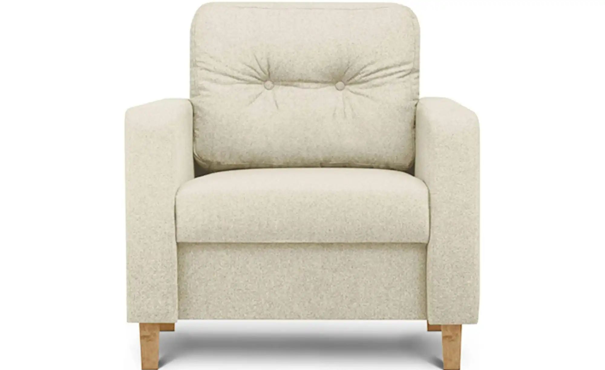 KONSIMO Sessel  Eriso ¦ beige ¦ Maße (cm): B: 80 H: 75 Polstermöbel > Sesse günstig online kaufen