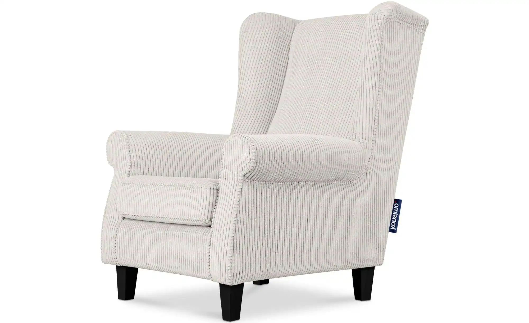 KONSIMO Ohrensessel  Miles ¦ creme ¦ Maße (cm): B: 82 H: 105 Polstermöbel > günstig online kaufen