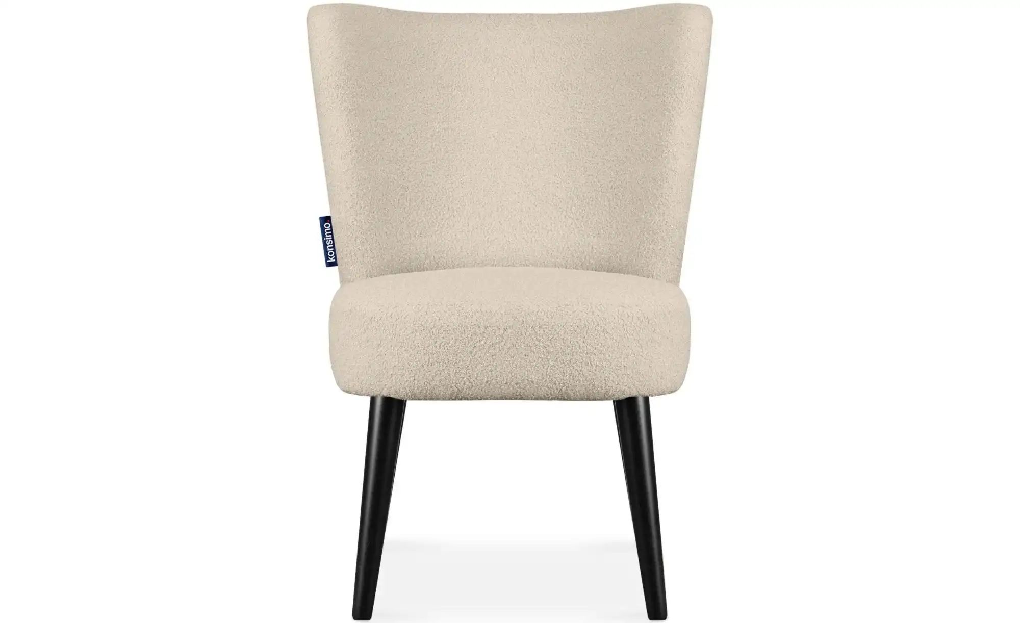 KONSIMO Sessel  Appa ¦ creme ¦ Maße (cm): B: 63 H: 89 Polstermöbel > Sessel günstig online kaufen