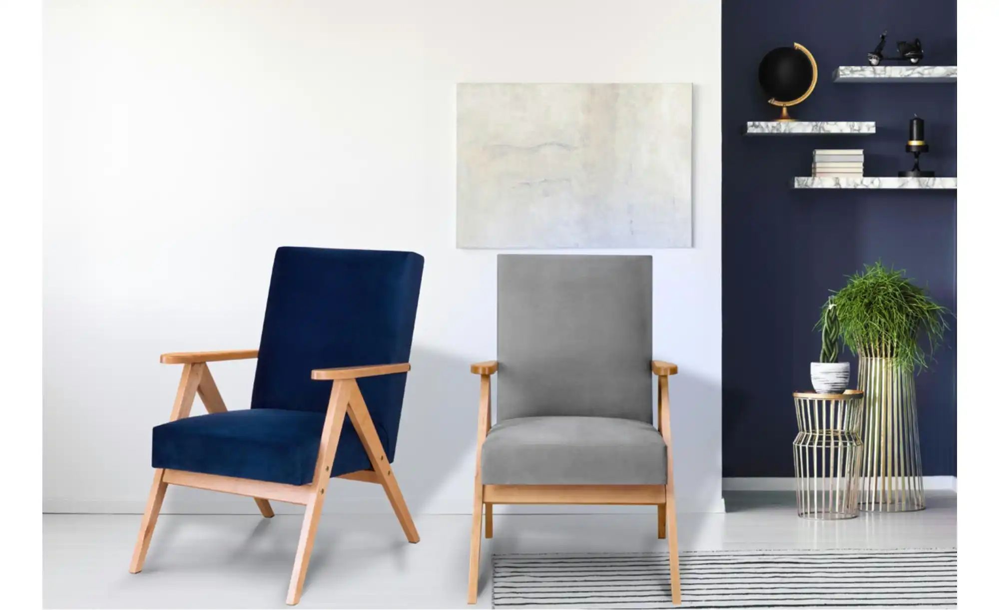 KONSIMO Sessel  Naset ¦ grau ¦ Maße (cm): B: 60 H: 90 Polstermöbel > Sessel günstig online kaufen