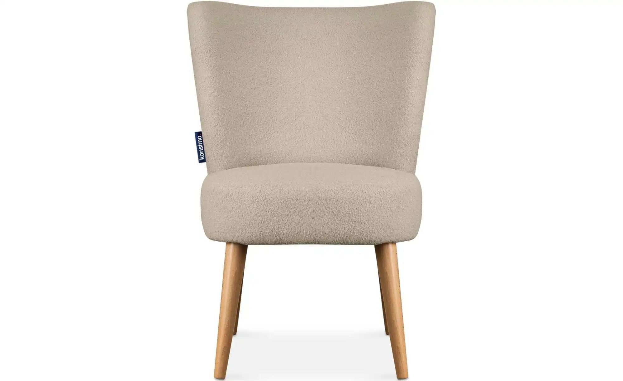 KONSIMO Sessel  Appa ¦ beige ¦ Maße (cm): B: 63 H: 89 Polstermöbel > Sessel günstig online kaufen