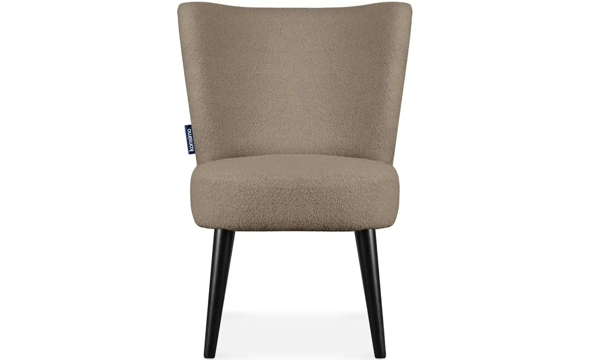 KONSIMO Sessel  Appa ¦ braun ¦ Maße (cm): B: 63 H: 89 Polstermöbel > Sessel günstig online kaufen
