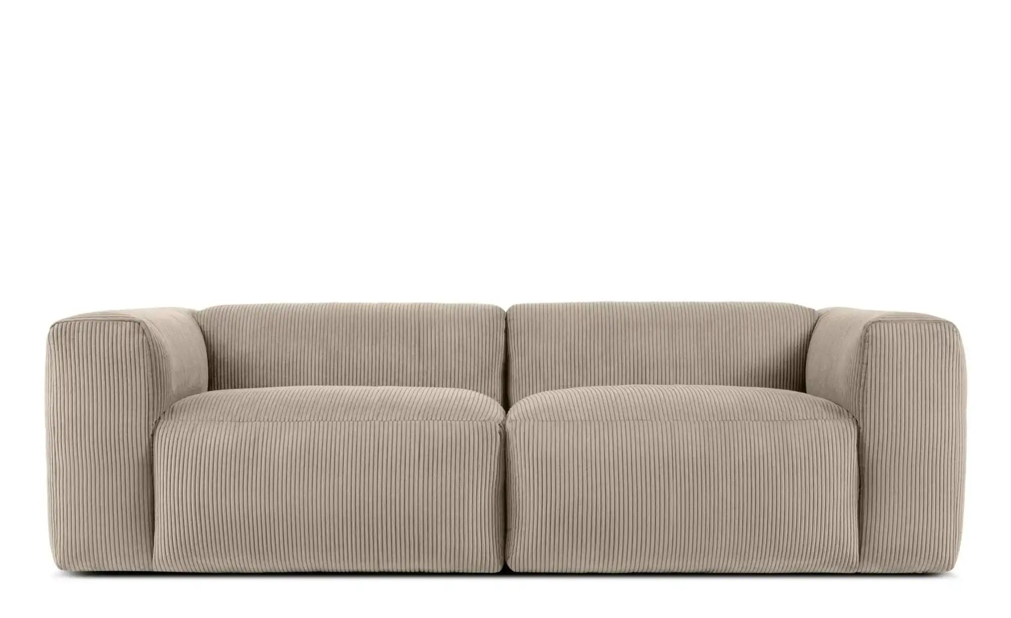 KONSIMO Einzelsofa  Buffo ¦ beige ¦ Maße (cm): B: 250 H: 73 Polstermöbel > günstig online kaufen