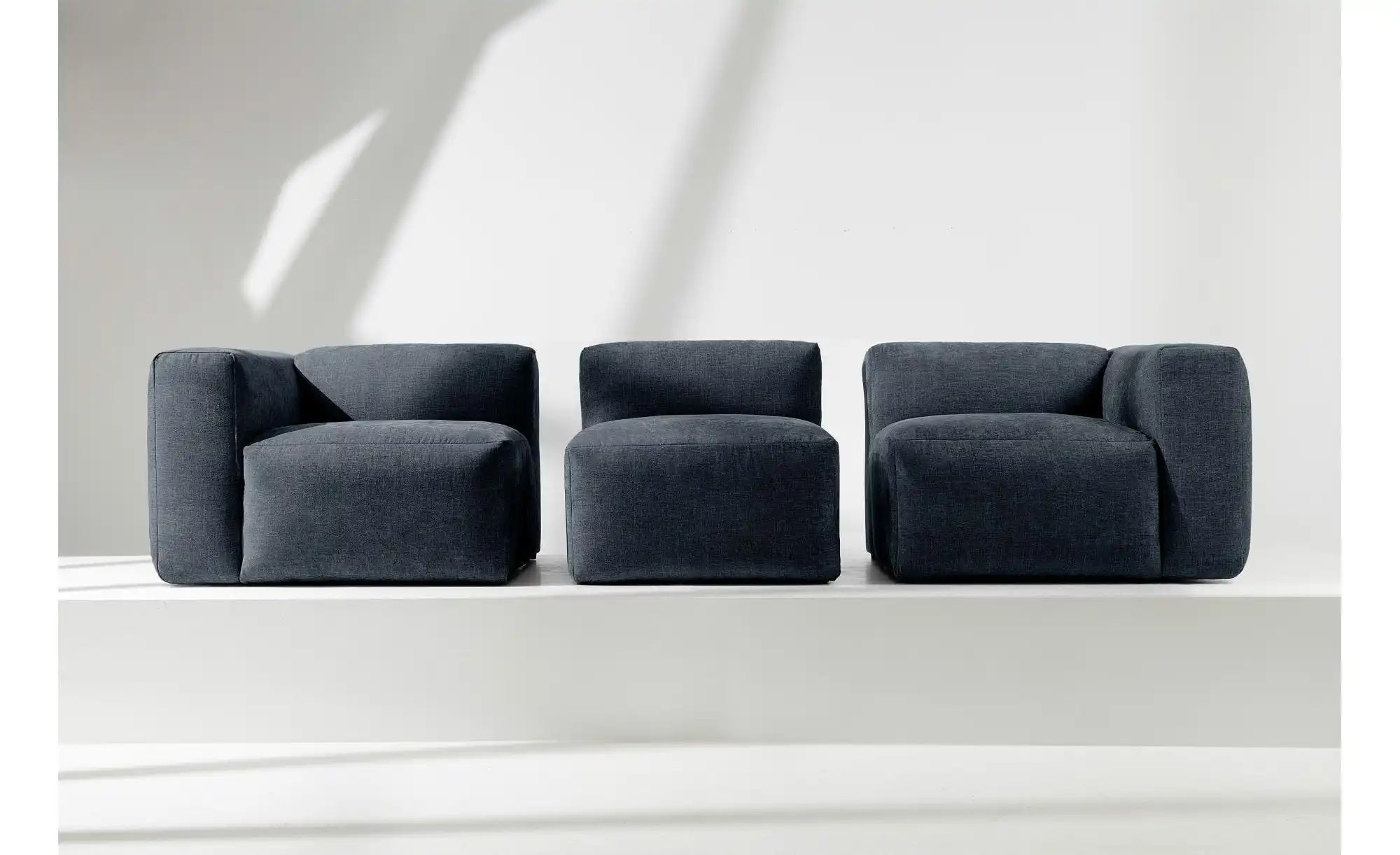 Thumbnail - KONSIMO Einzelsofa  Buffo ¦ blau ¦ Maße (cm): B: 290 H: 73 Polstermöbel > Sofas > Einzelsofas - Höffner