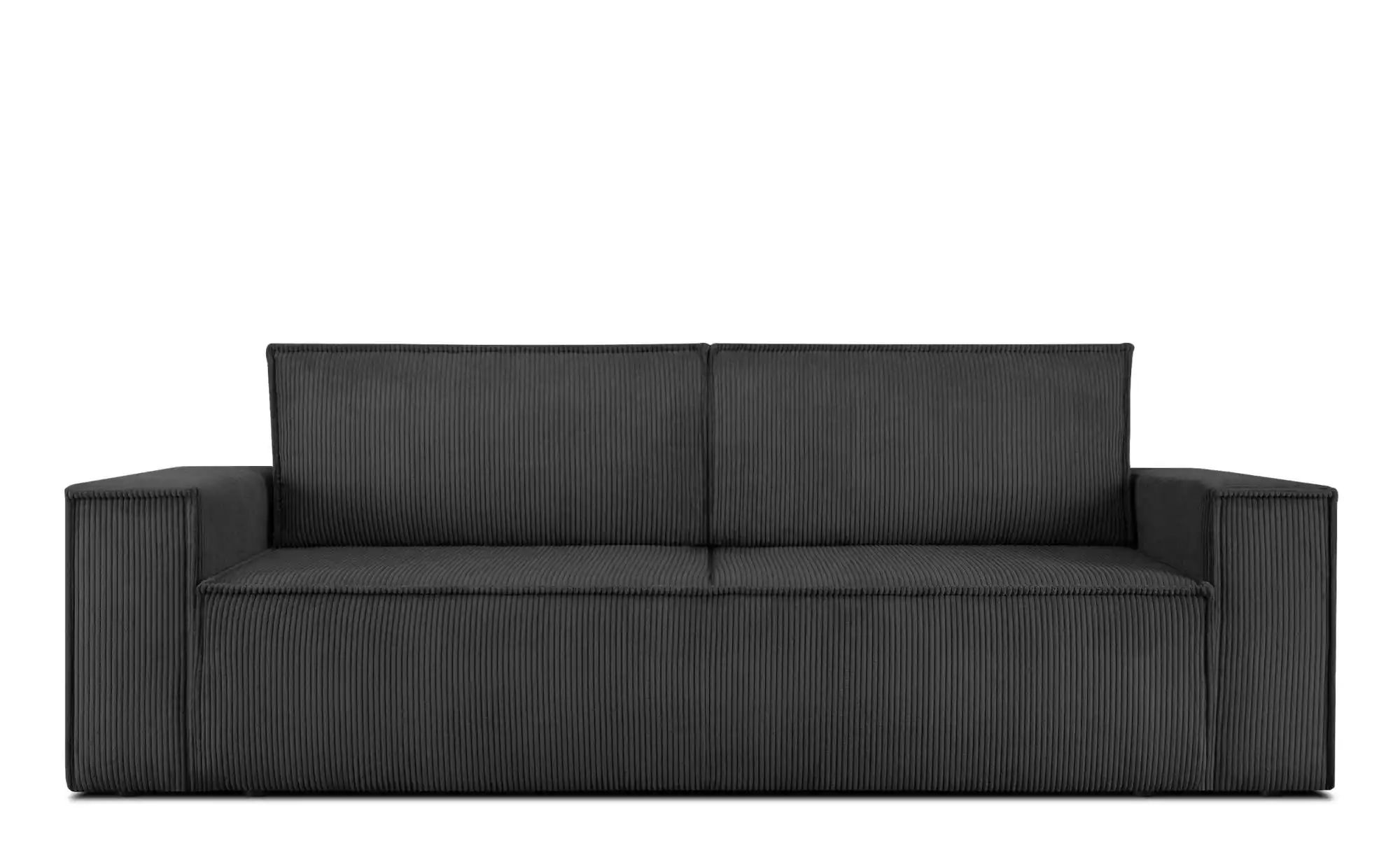 KONSIMO Einzelsofa  Napi ¦ grau ¦ Maße (cm): B: 244 H: 89 Polstermöbel > So günstig online kaufen