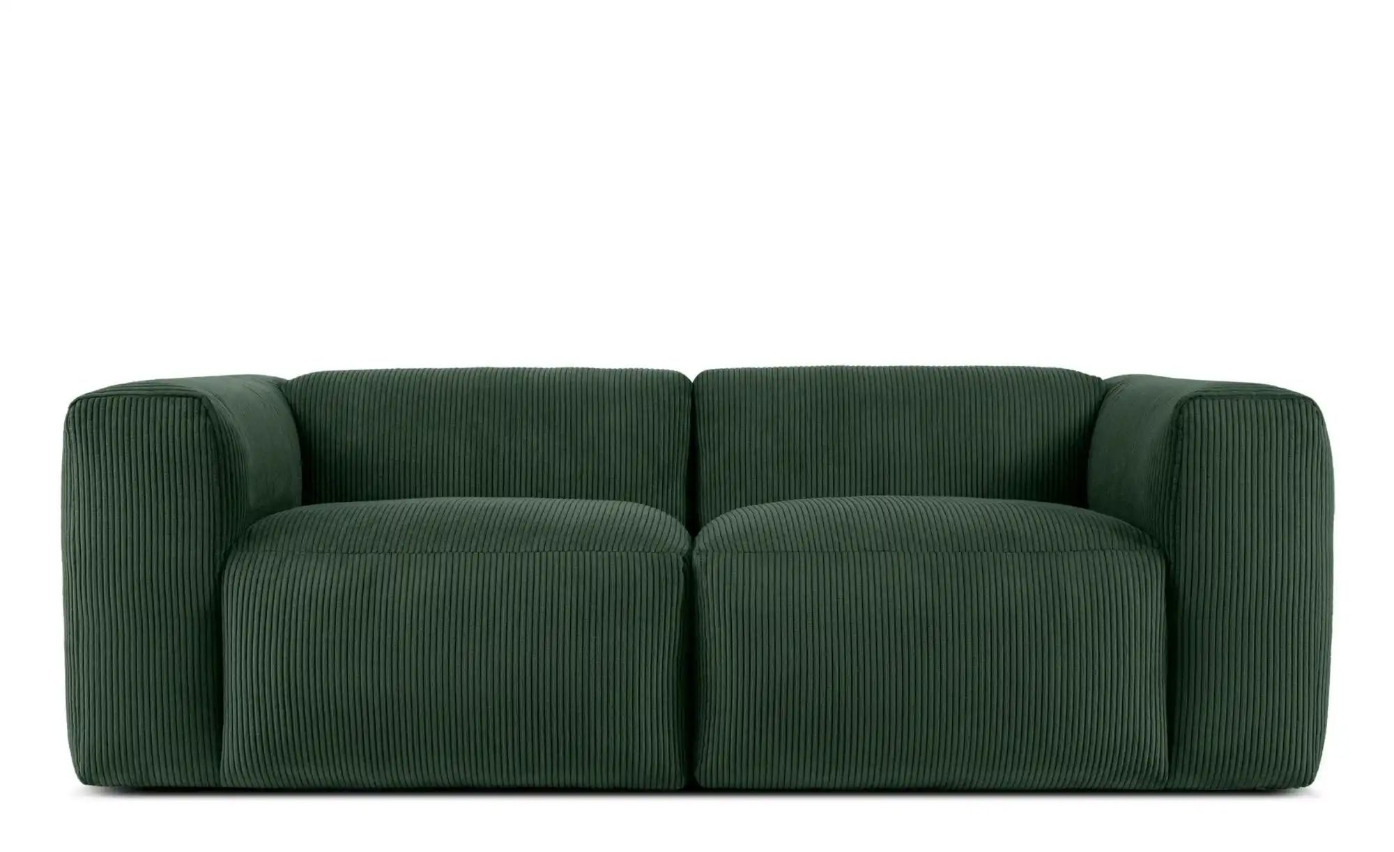 KONSIMO Einzelsofa  Buffo ¦ grün ¦ Maße (cm): B: 210 H: 73 Polstermöbel > S günstig online kaufen