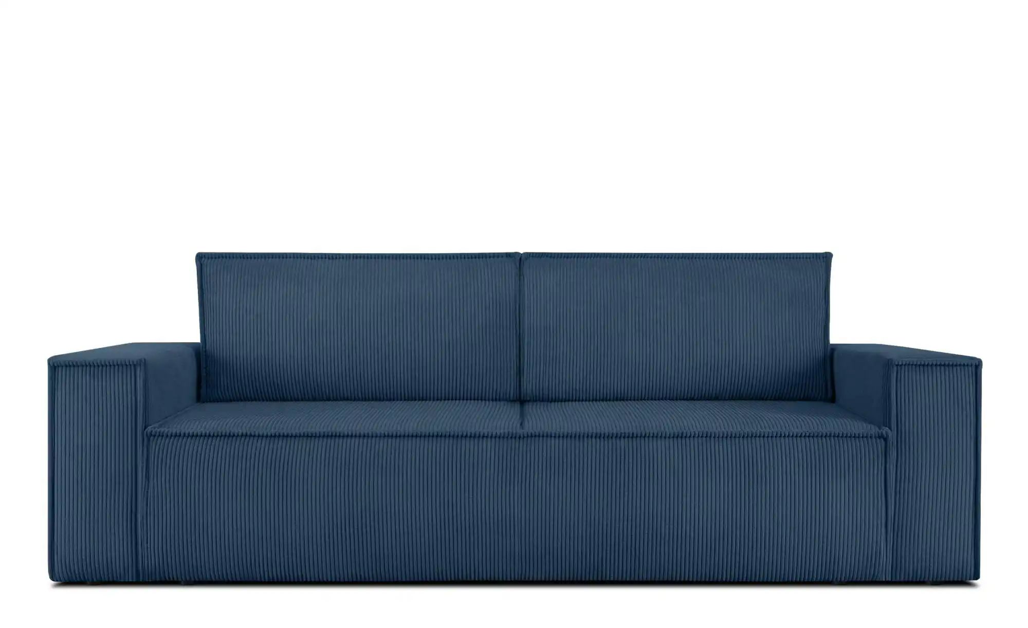 KONSIMO Einzelsofa  Napi ¦ blau ¦ Maße (cm): B: 244 H: 89 Polstermöbel > So günstig online kaufen