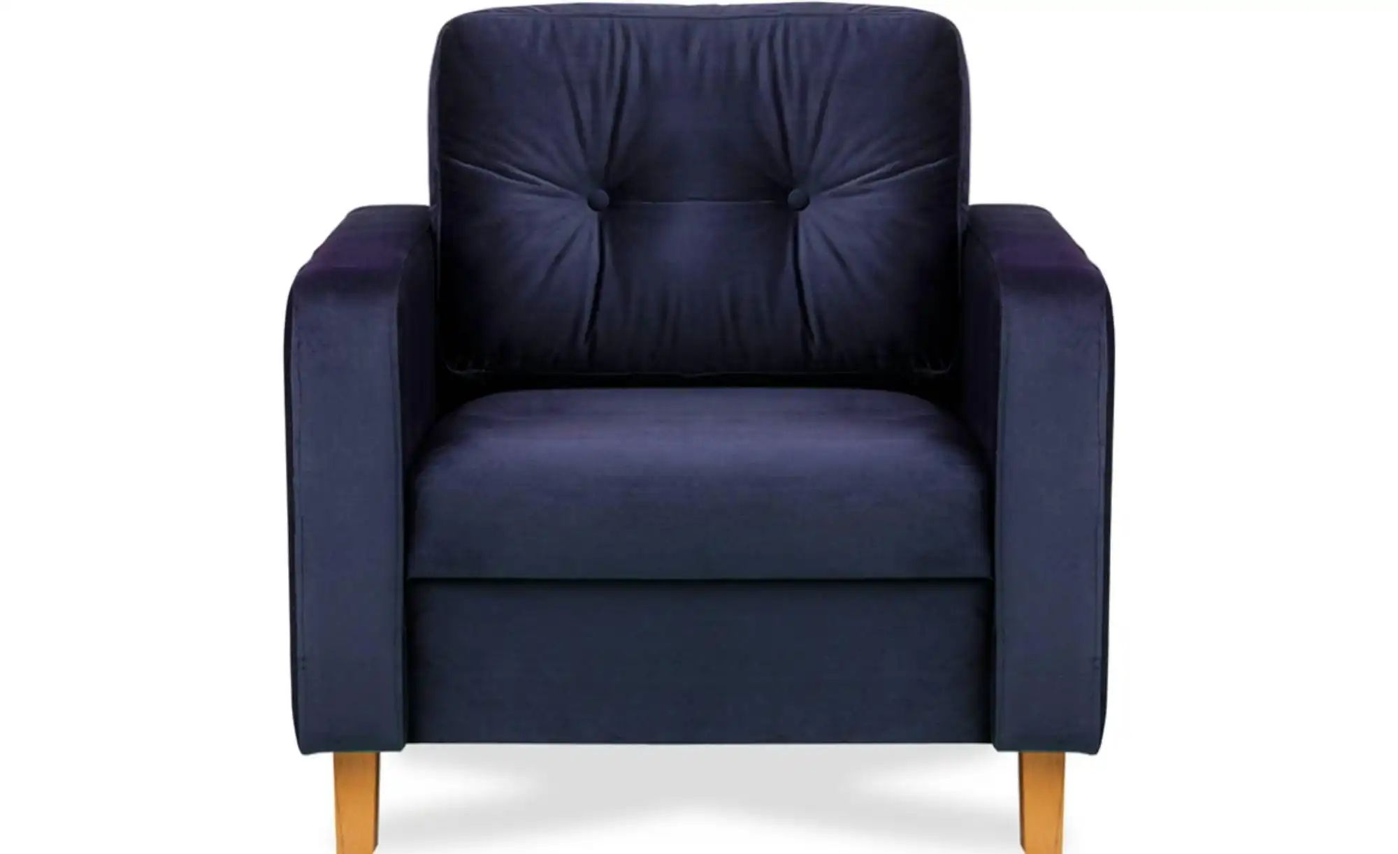 KONSIMO Sessel  Eriso ¦ blau ¦ Maße (cm): B: 80 H: 75 Polstermöbel > Sessel günstig online kaufen