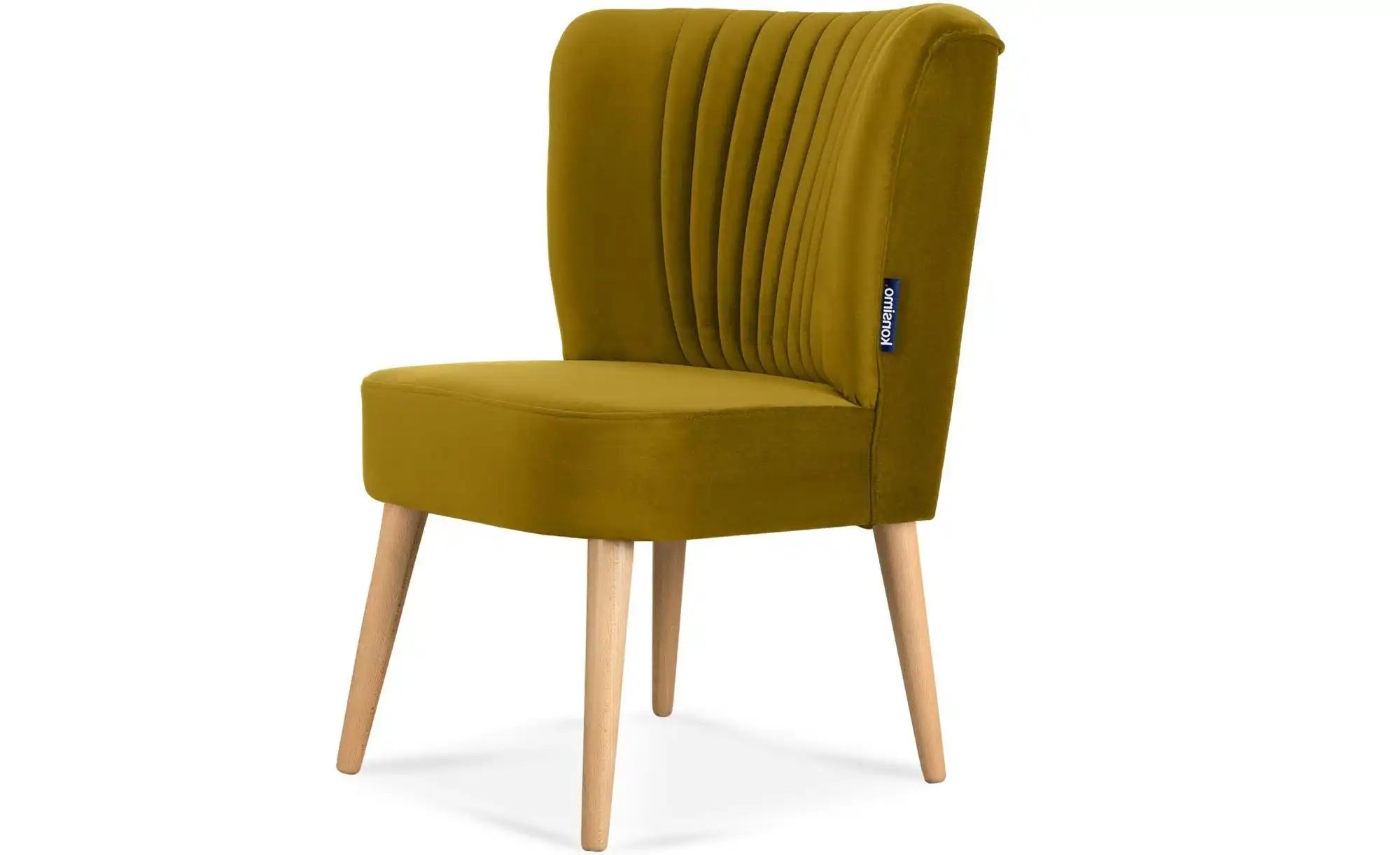 KONSIMO Sessel  Duco ¦ gelb ¦ Maße (cm): B: 63 H: 89 Polstermöbel > Sessel günstig online kaufen