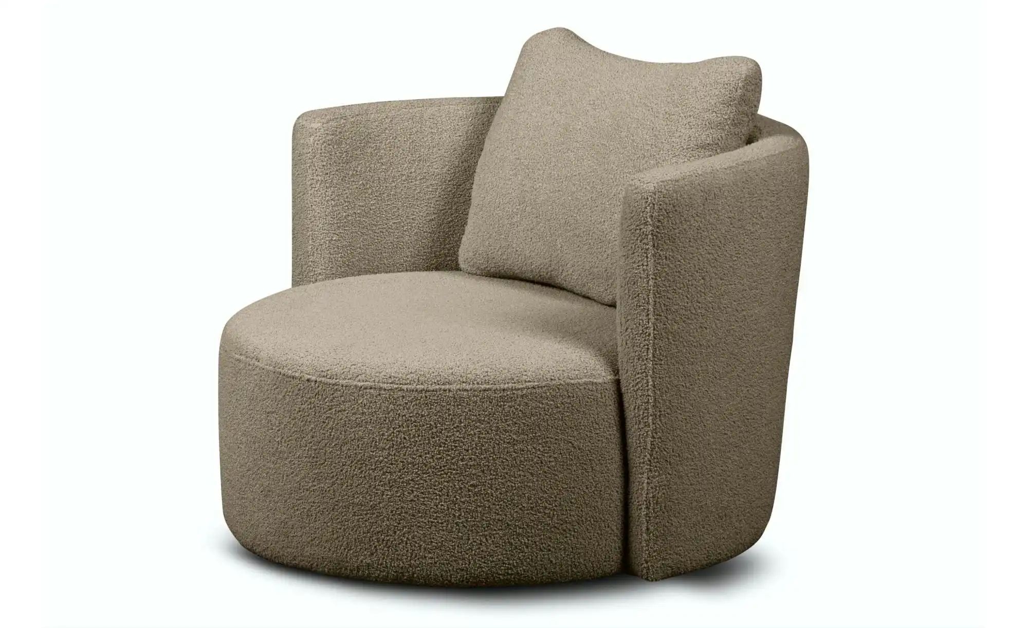 KONSIMO Drehsessel  Raggi ¦ braun ¦ Maße (cm): B: 92 H: 75 Polstermöbel > S günstig online kaufen
