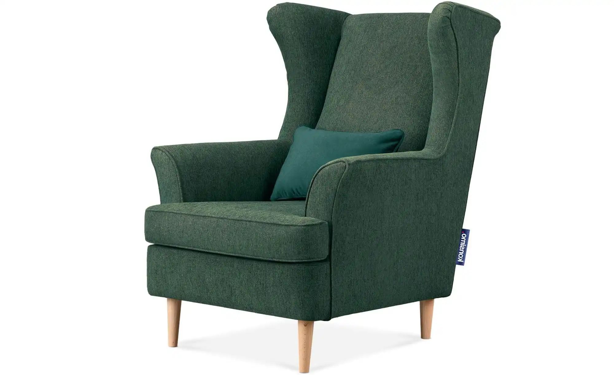 KONSIMO Ohrensessel  Stralis ¦ blau ¦ Maße (cm): B: 82 H: 108 Polstermöbel günstig online kaufen