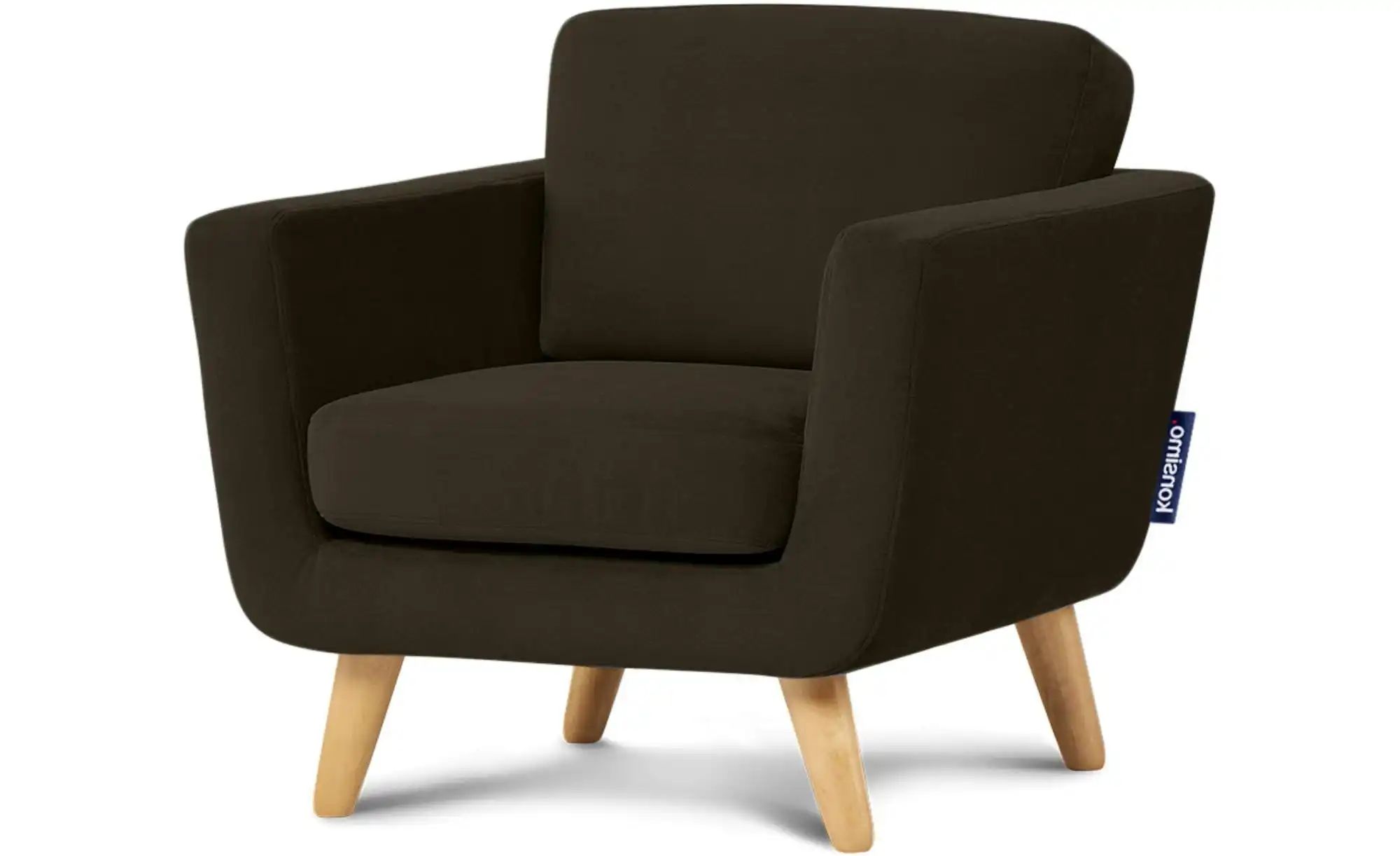 KONSIMO Sessel  Tagio ¦ braun ¦ Maße (cm): B: 86 H: 80 Polstermöbel > Sesse günstig online kaufen