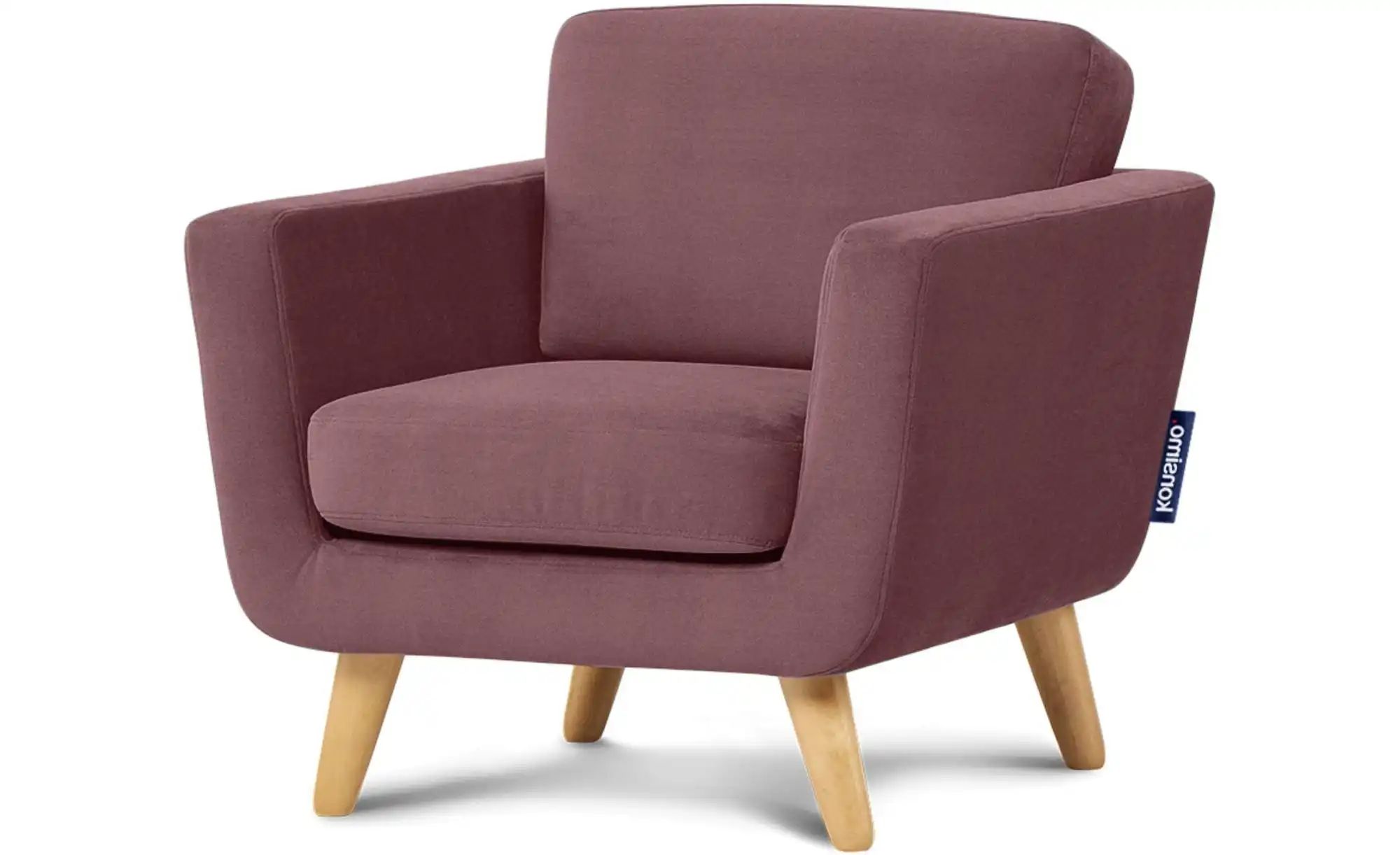 KONSIMO Sessel  Tagio ¦ rosa/pink ¦ Maße (cm): B: 86 H: 80 Polstermöbel > S günstig online kaufen