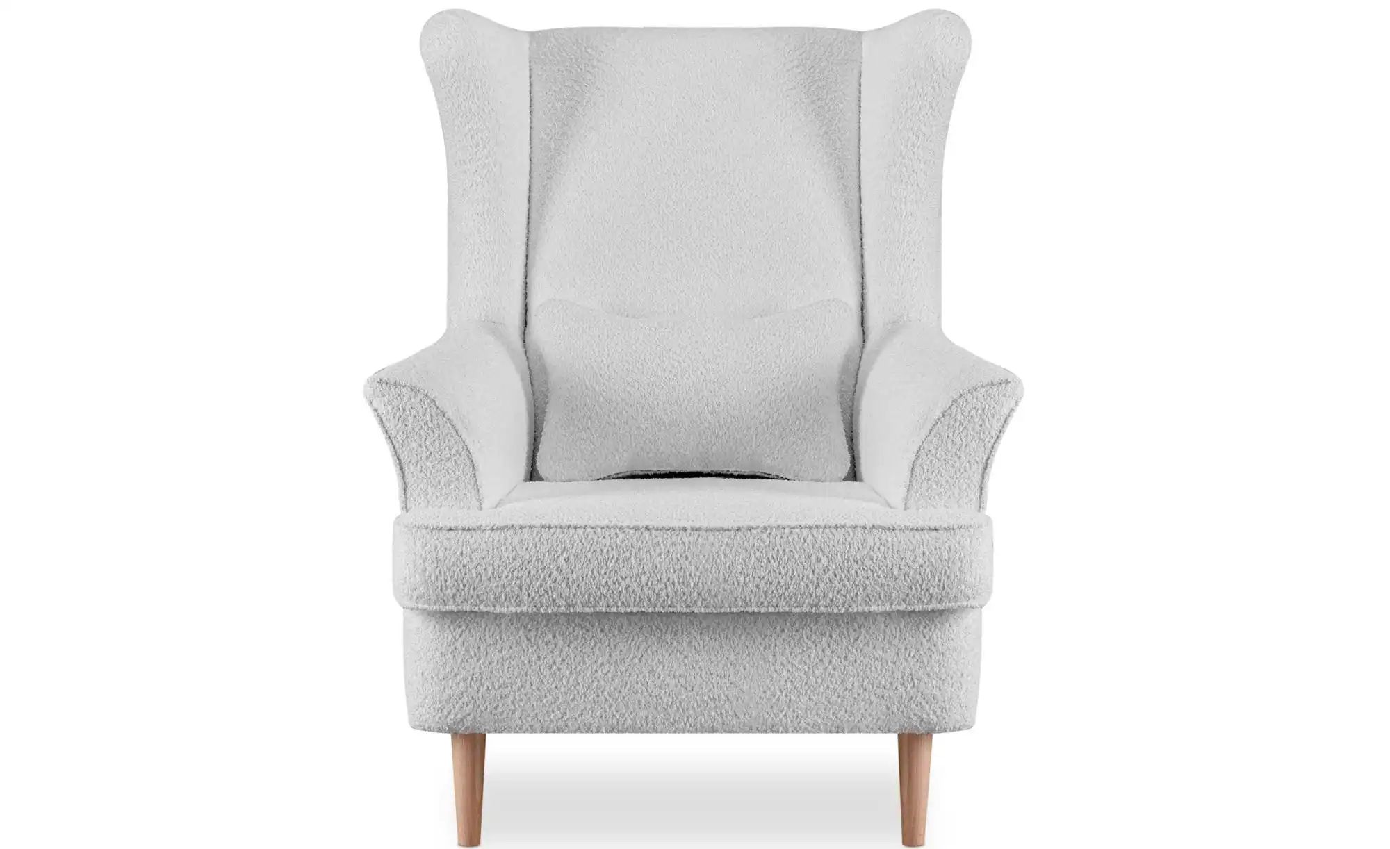 KONSIMO Ohrensessel  Stralis ¦ grau ¦ Maße (cm): B: 82 H: 108 Polstermöbel günstig online kaufen