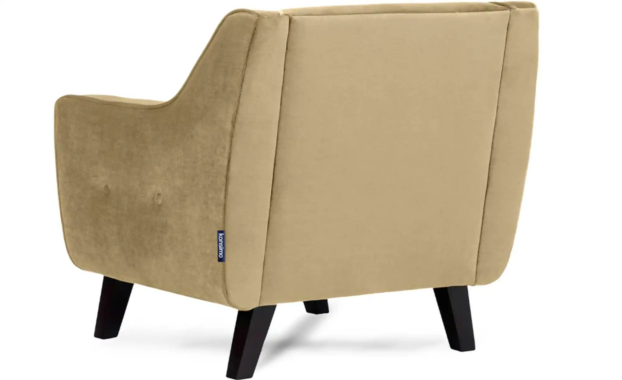 KONSIMO Sessel  Terso ¦ beige ¦ Maße (cm): B: 84 H: 81 Polstermöbel > Sesse günstig online kaufen