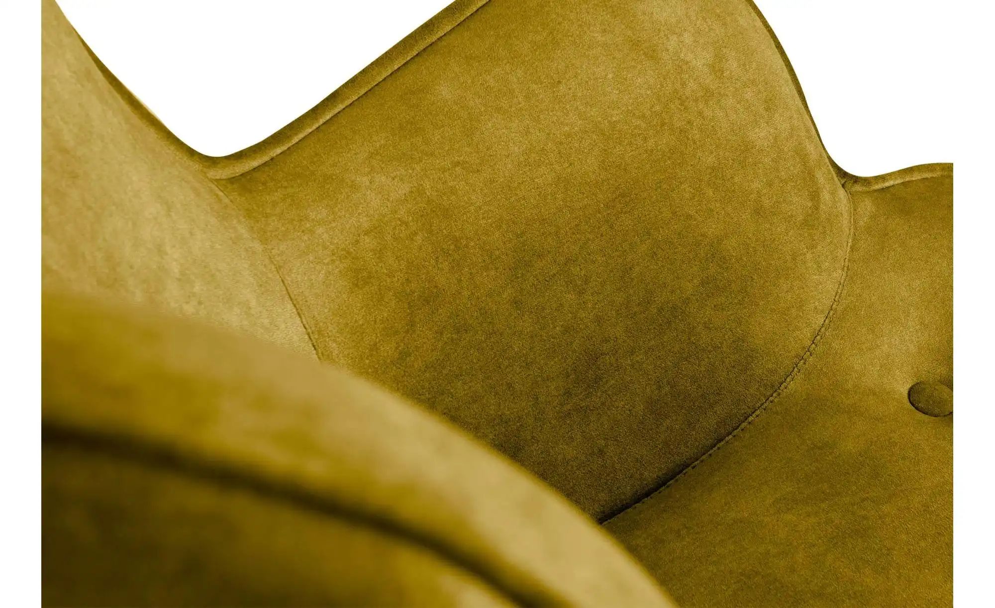 KONSIMO Sessel  Glori ¦ gelb ¦ Maße (cm): B: 78 H: 94 Polstermöbel > Sessel günstig online kaufen