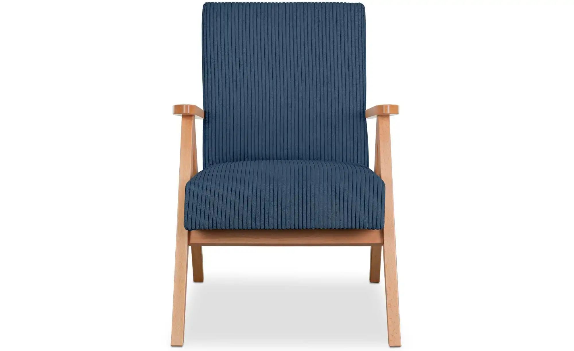 KONSIMO Sessel  Naset ¦ blau ¦ Maße (cm): B: 60 H: 90 Polstermöbel > Sessel günstig online kaufen