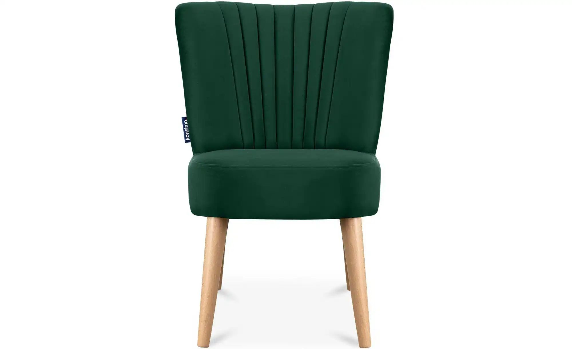 KONSIMO Sessel  Duco ¦ grün ¦ Maße (cm): B: 63 H: 89 Polstermöbel > Sessel günstig online kaufen