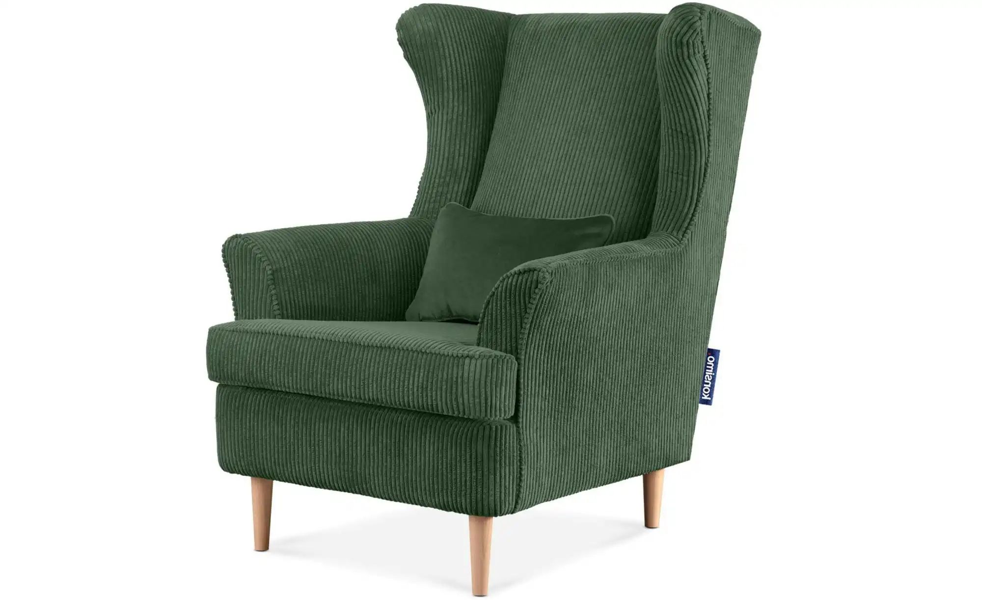 KONSIMO Ohrensessel  Stralis ¦ grün ¦ Maße (cm): B: 82 H: 108 Polstermöbel günstig online kaufen