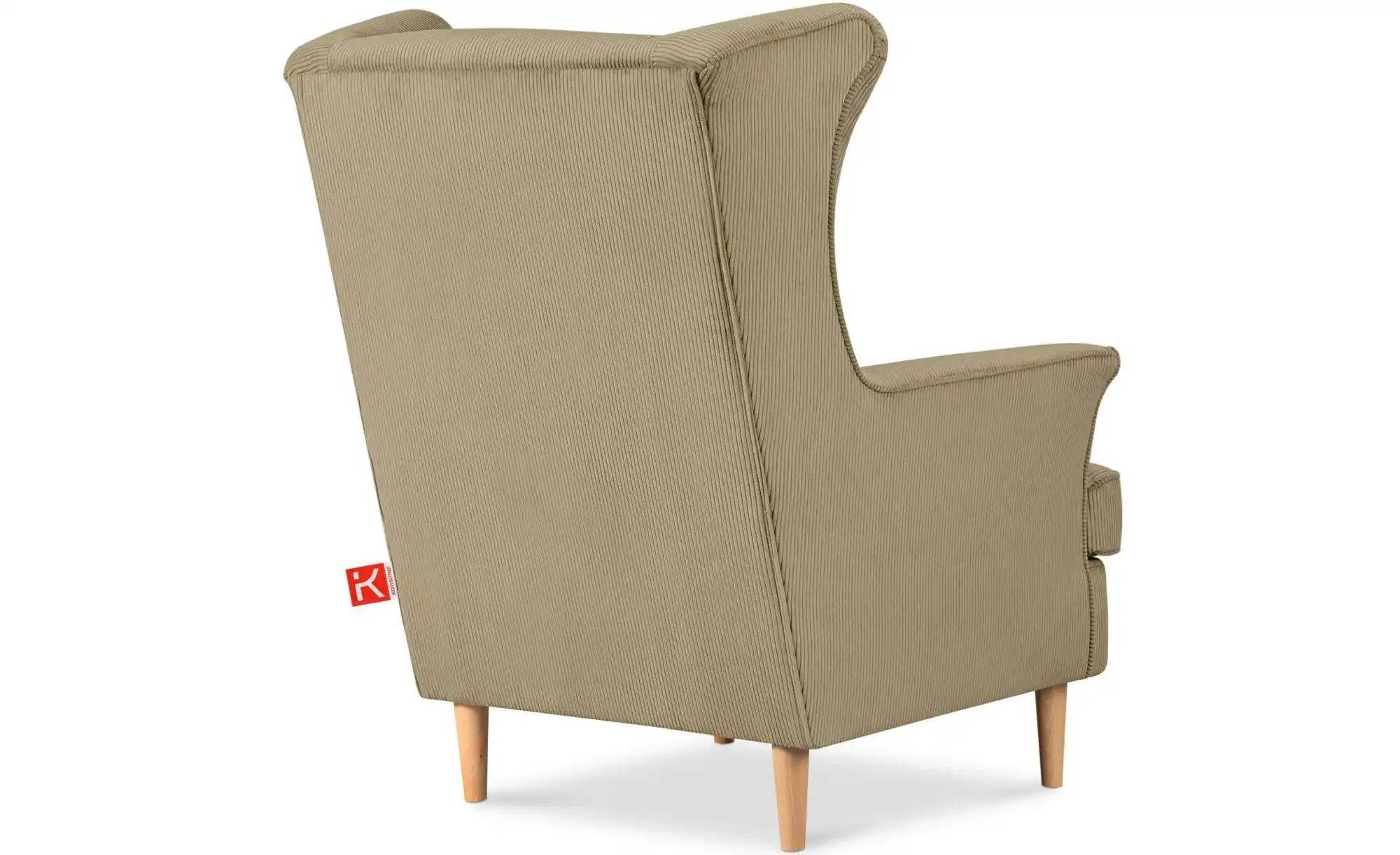 KONSIMO Ohrensessel  Stralis ¦ creme ¦ Maße (cm): B: 82 H: 108 Polstermöbel günstig online kaufen