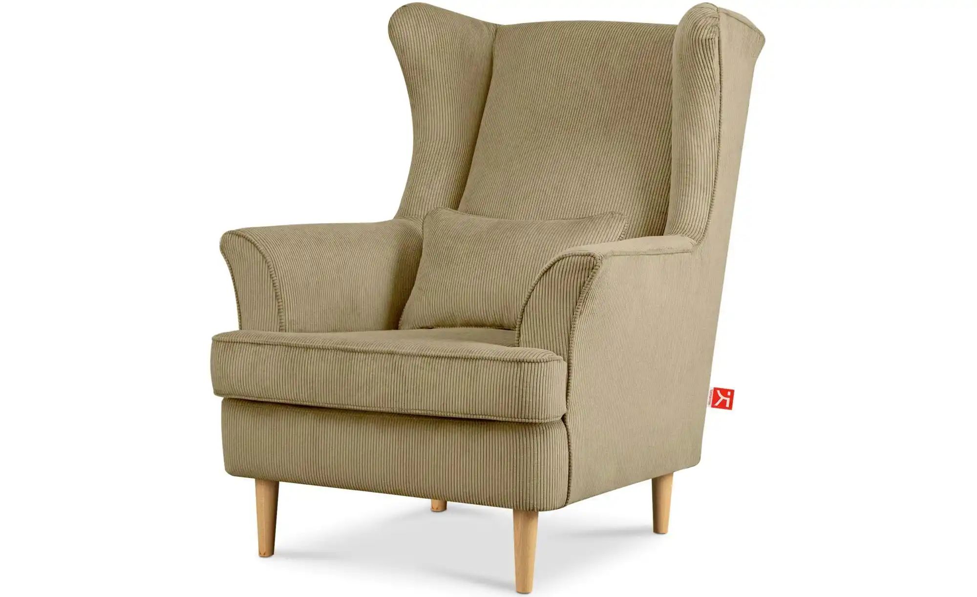 KONSIMO Ohrensessel  Stralis ¦ creme ¦ Maße (cm): B: 82 H: 108 Polstermöbel günstig online kaufen