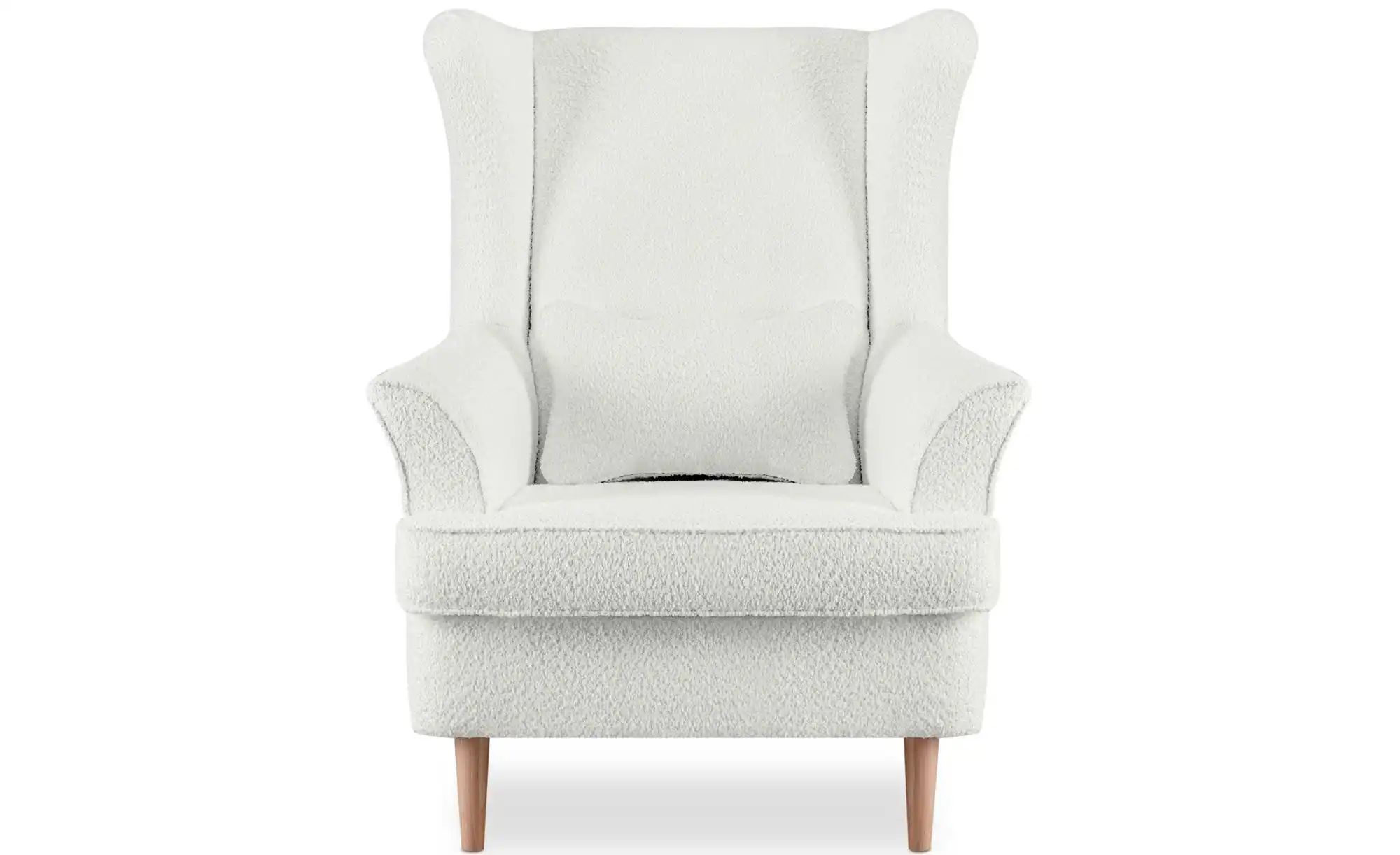 KONSIMO Ohrensessel  Stralis ¦ weiß ¦ Maße (cm): B: 82 H: 108 Polstermöbel günstig online kaufen
