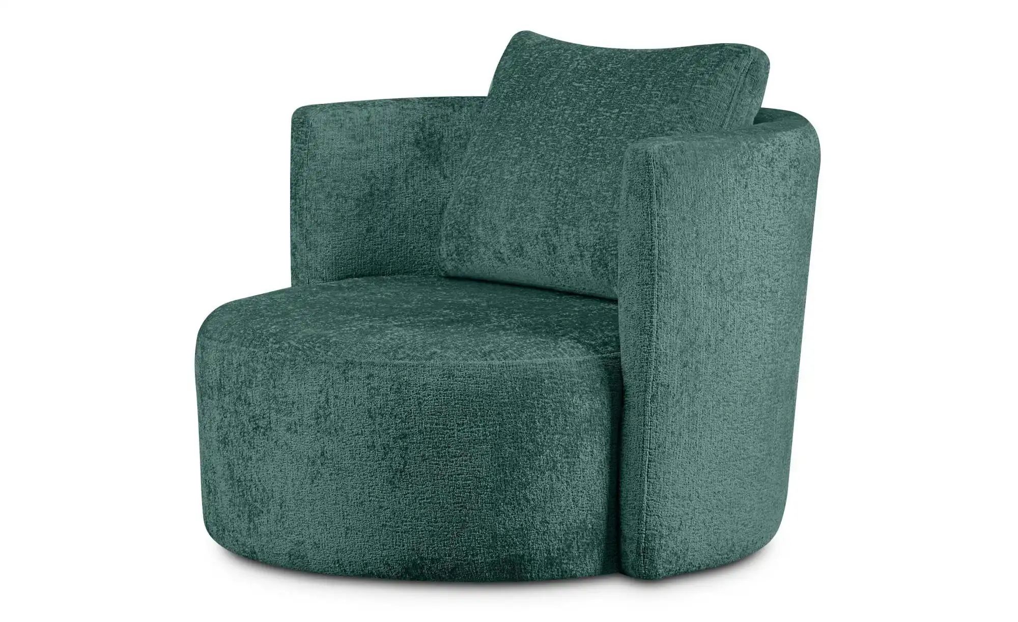 KONSIMO Drehsessel  Raggi ¦ blau ¦ Maße (cm): B: 92 H: 75 Polstermöbel > Se günstig online kaufen