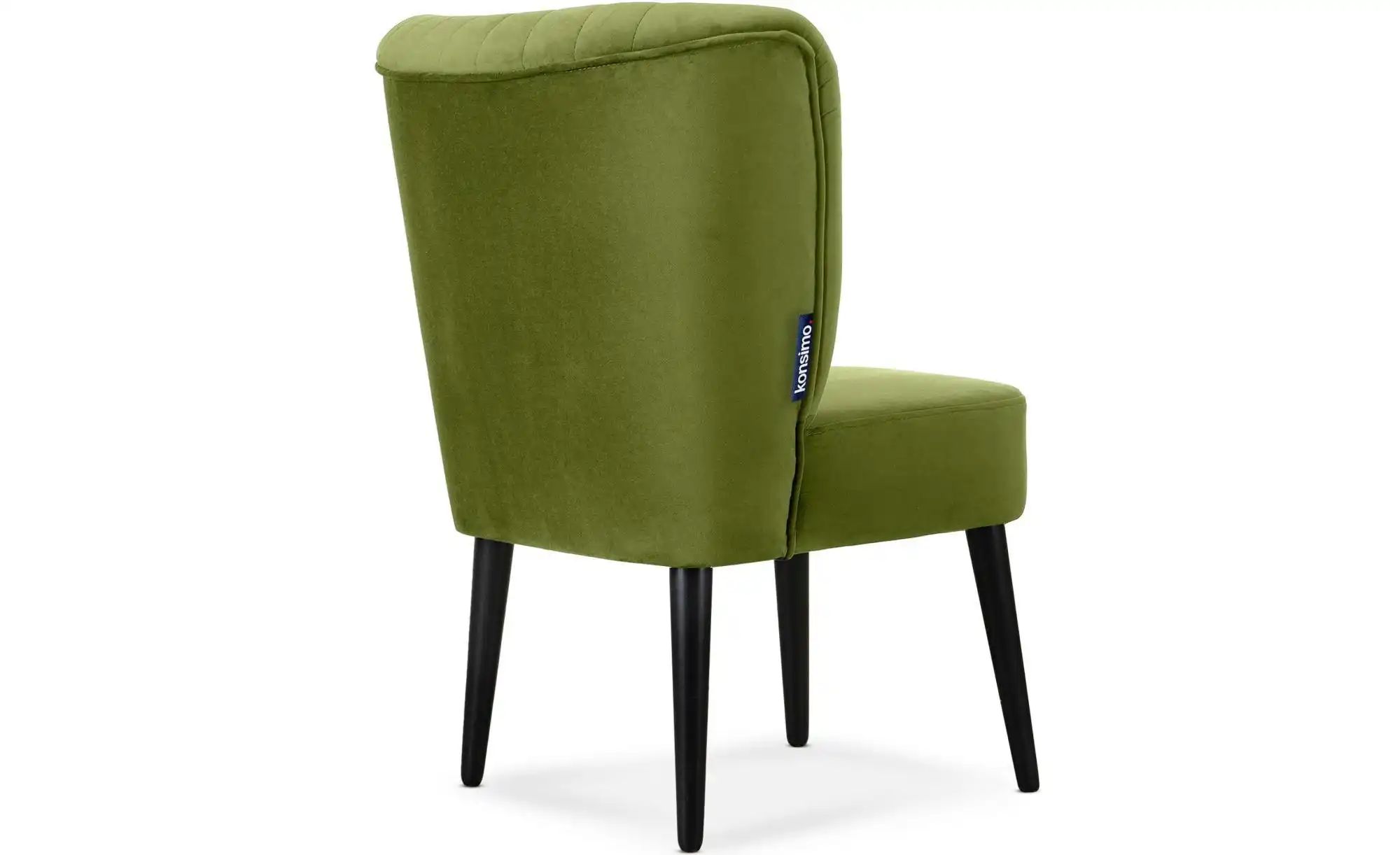 KONSIMO Sessel  Duco ¦ grün ¦ Maße (cm): B: 63 H: 89 Polstermöbel > Sessel günstig online kaufen