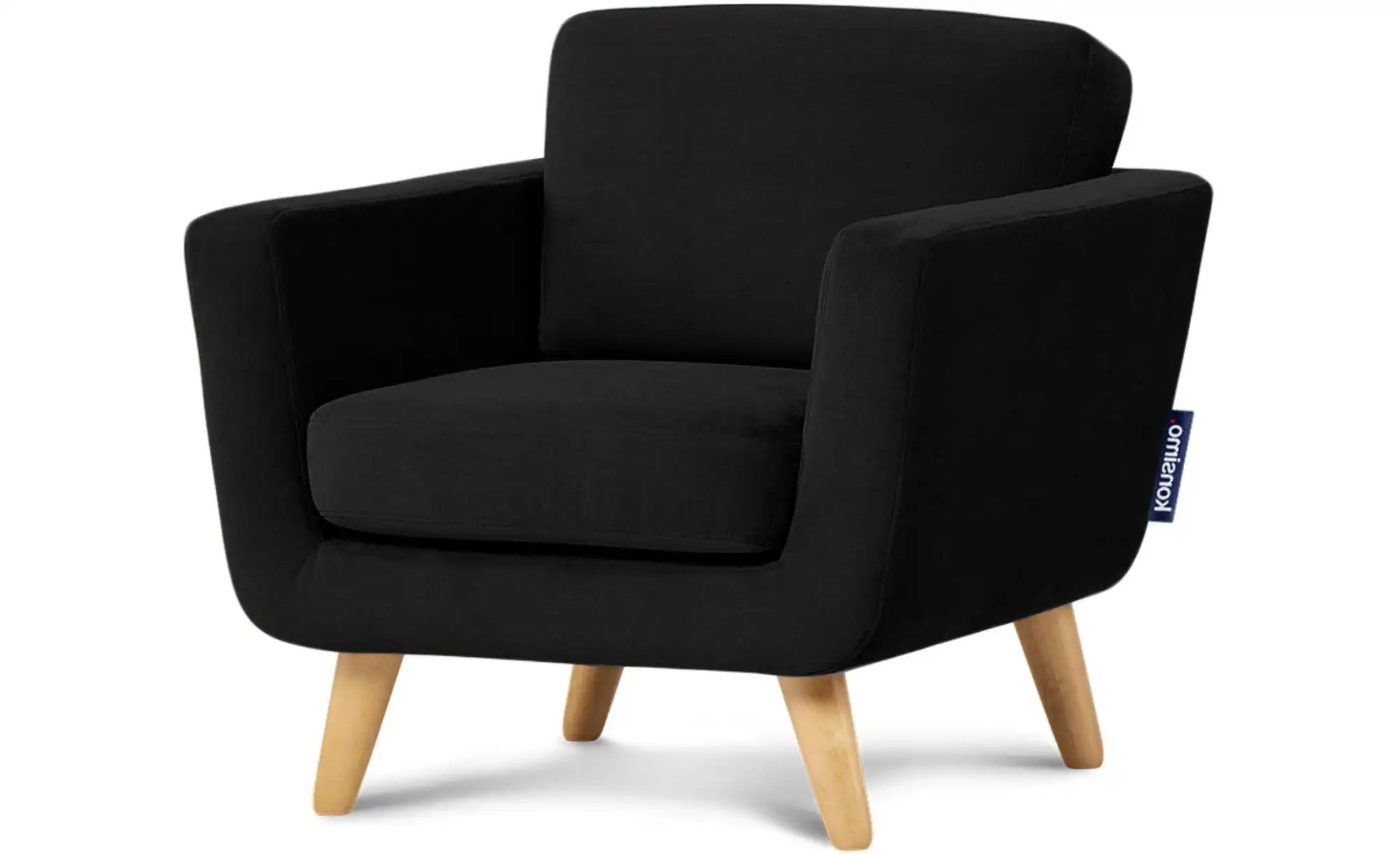 KONSIMO Sessel  Tagio ¦ schwarz ¦ Maße (cm): B: 86 H: 80 Polstermöbel > Ses günstig online kaufen