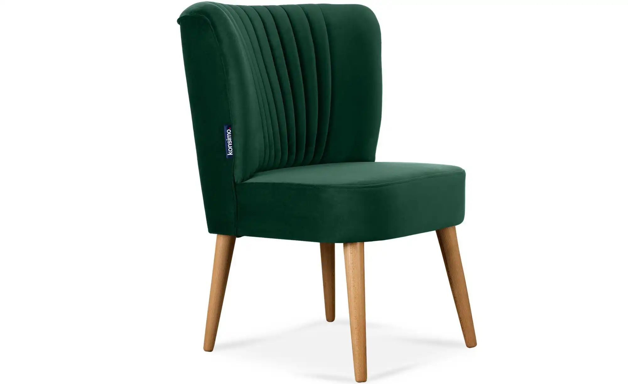KONSIMO Sessel  Duco ¦ grün ¦ Maße (cm): B: 63 H: 89 Polstermöbel > Sessel günstig online kaufen