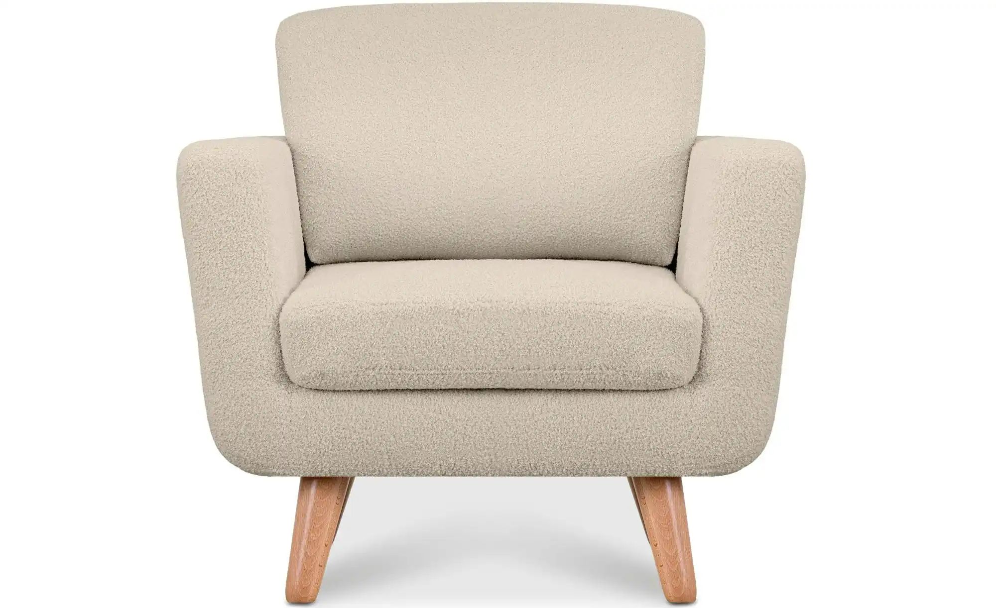 KONSIMO Sessel  Tagio ¦ weiß ¦ Maße (cm): B: 86 H: 80 Polstermöbel > Sessel günstig online kaufen