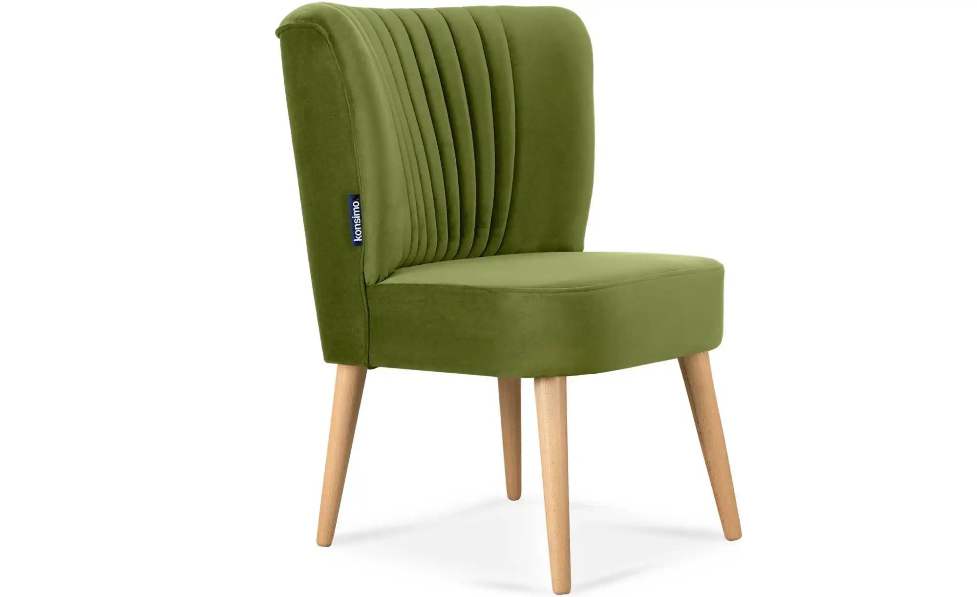KONSIMO Sessel  Duco ¦ grün ¦ Maße (cm): B: 63 H: 89 Polstermöbel > Sessel günstig online kaufen