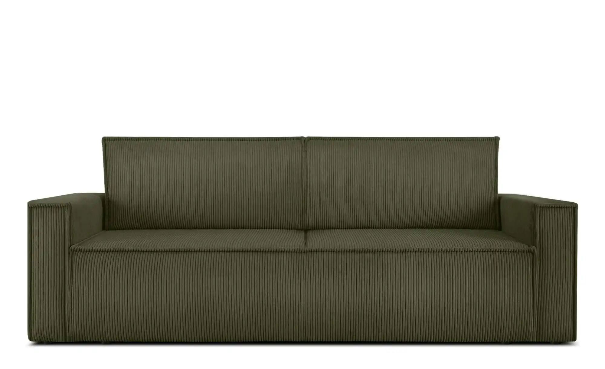 KONSIMO Einzelsofa  Napi ¦ grün ¦ Maße (cm): B: 244 H: 89 Polstermöbel > So günstig online kaufen