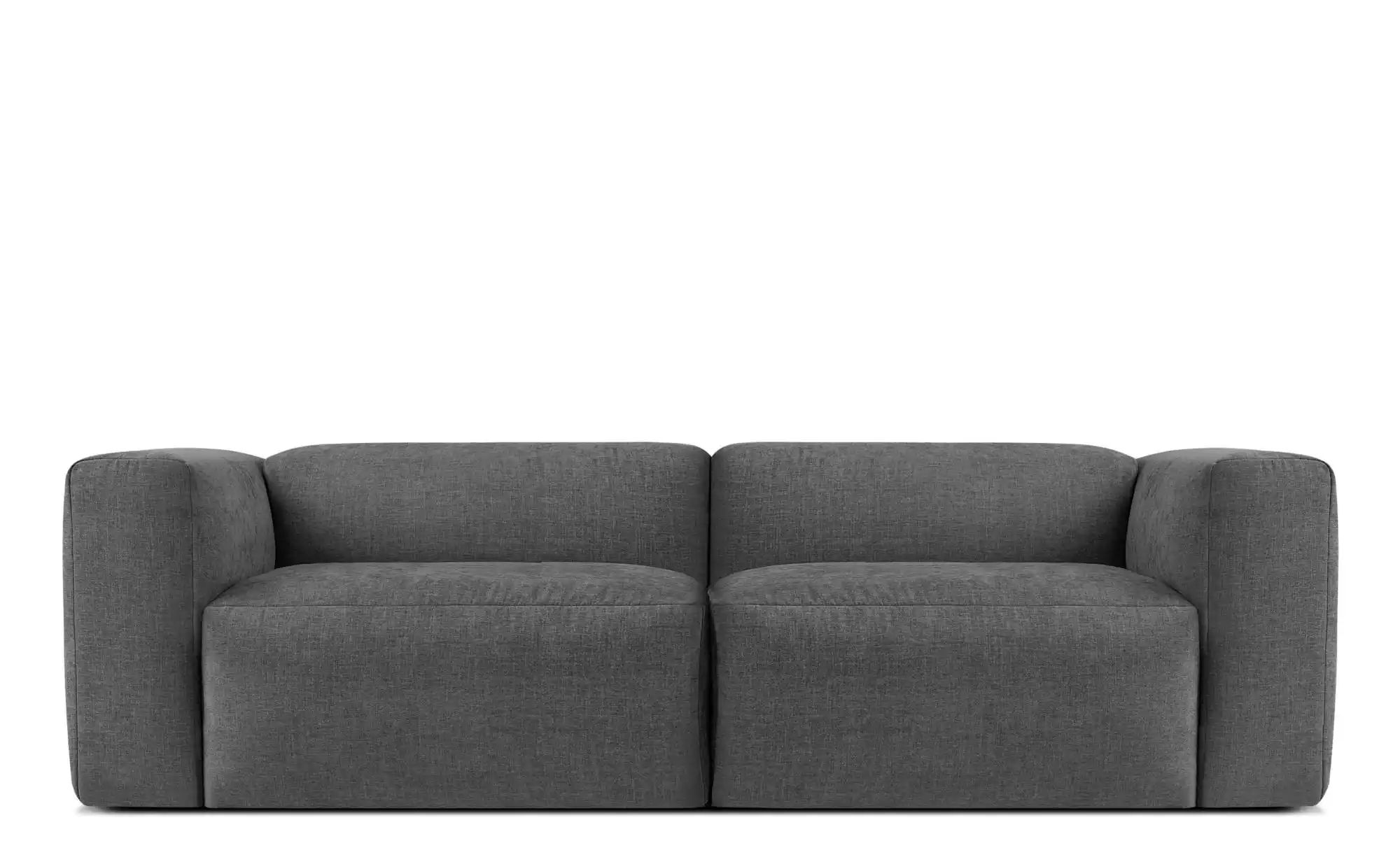 KONSIMO Einzelsofa  Buffo ¦ grau ¦ Maße (cm): B: 250 H: 73 Polstermöbel > S günstig online kaufen