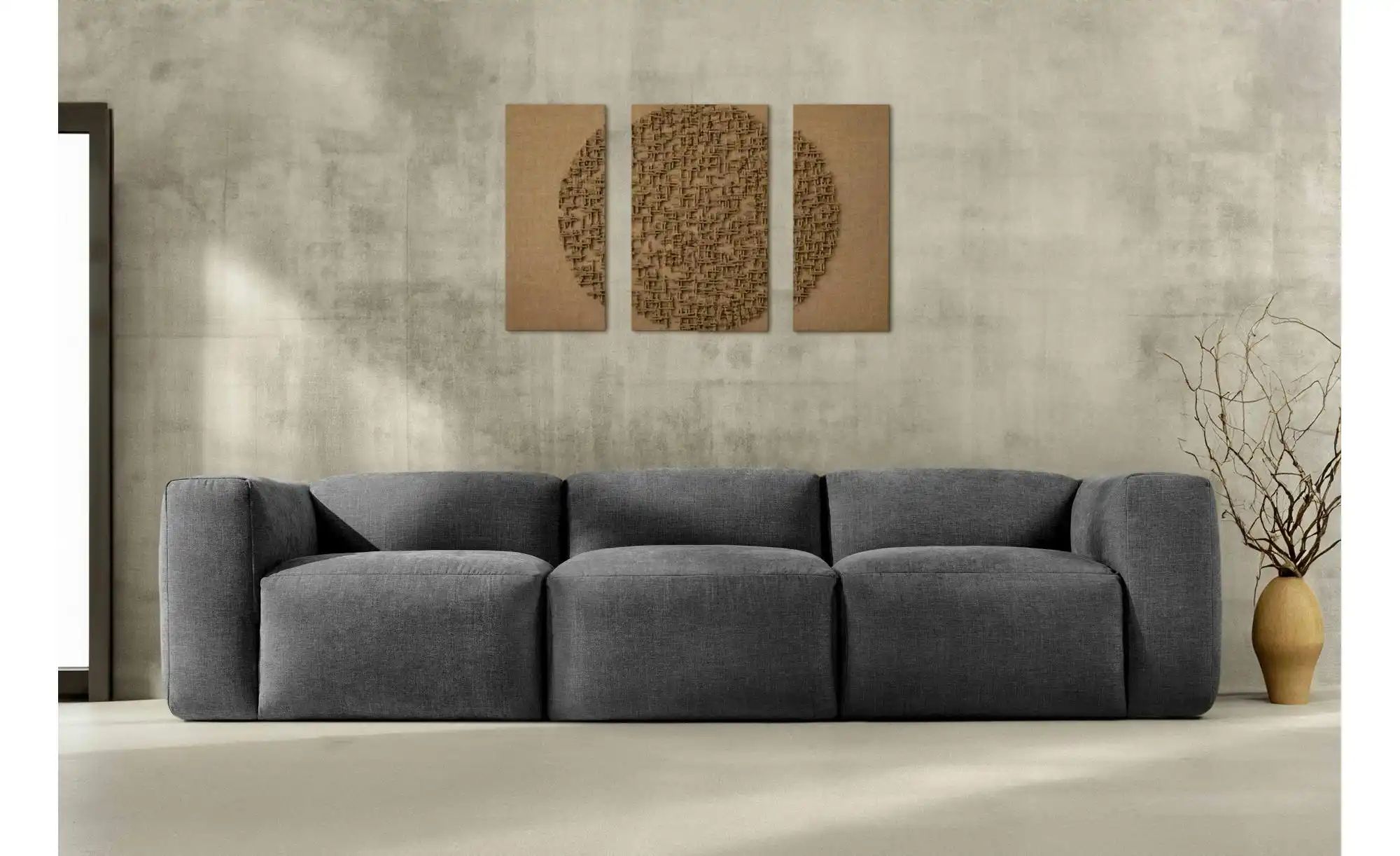 Thumbnail - KONSIMO Einzelsofa  Buffo ¦ grau ¦ Maße (cm): B: 290 H: 73 Polstermöbel > Sofas > Einzelsofas - Höffner