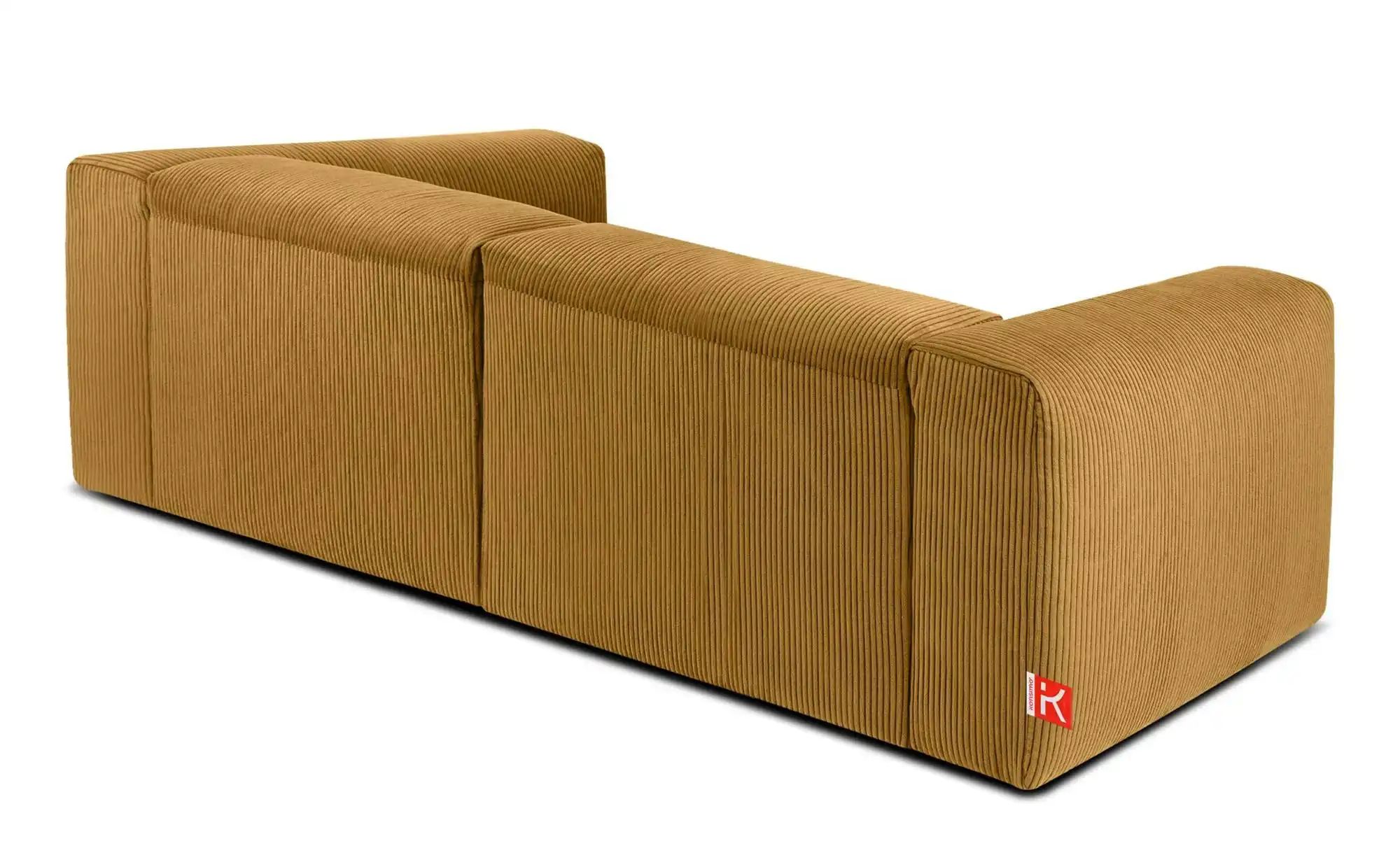 Thumbnail - KONSIMO Einzelsofa  Buffo ¦ gelb ¦ Maße (cm): B: 250 H: 73 Polstermöbel > Sofas > Einzelsofas - Höffner