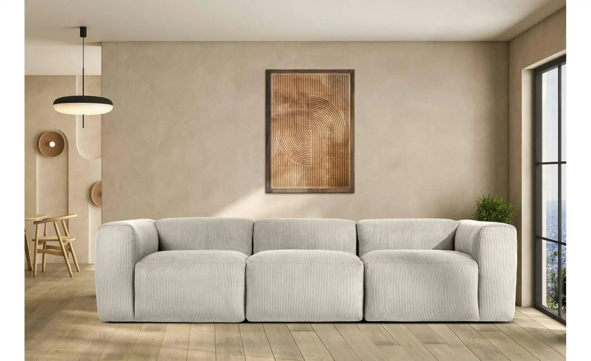 KONSIMO Einzelsofa  Buffo ¦ creme ¦ Maße (cm): B: 290 H: 73 Polstermöbel > günstig online kaufen