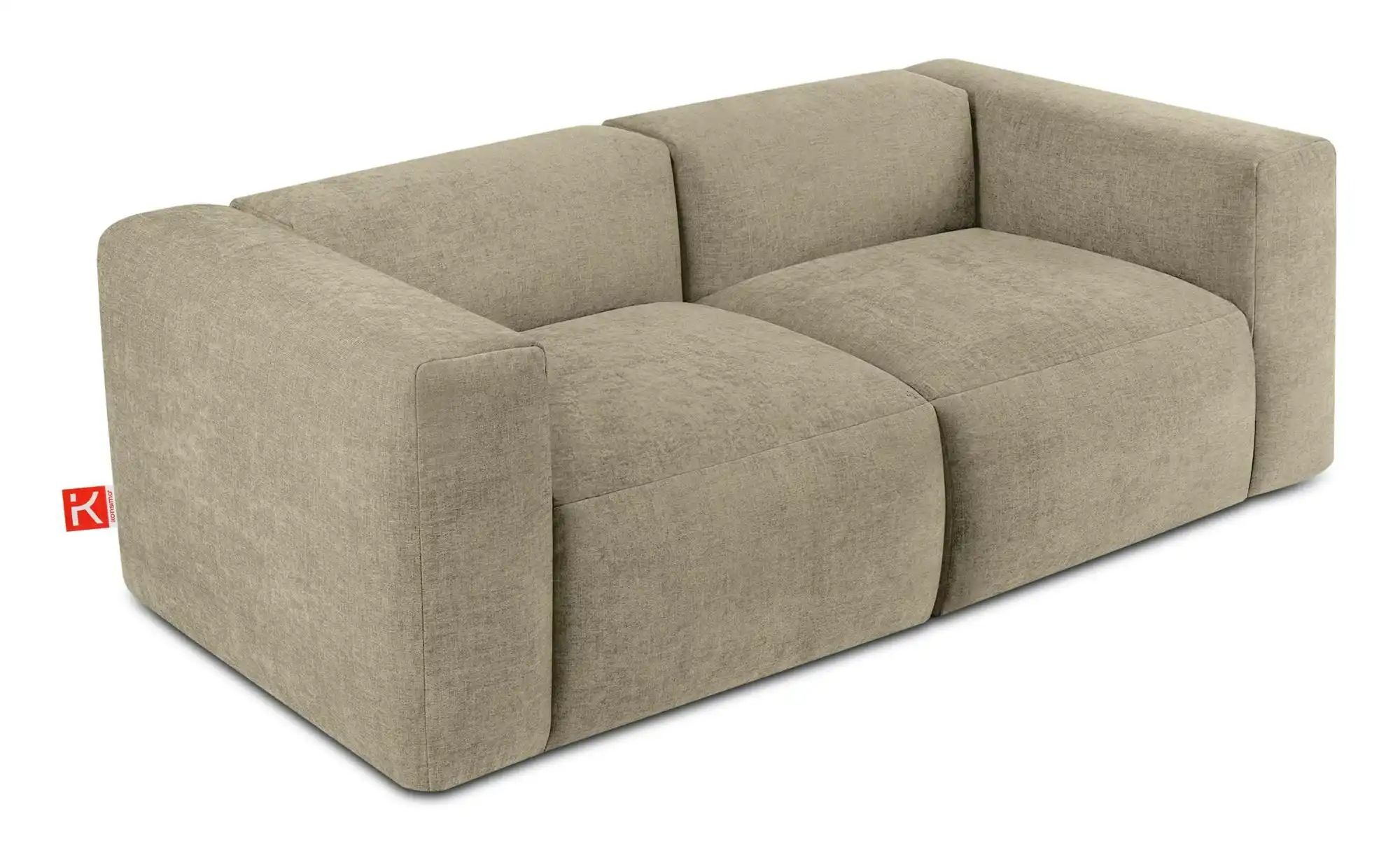 KONSIMO Einzelsofa  Buffo ¦ braun ¦ Maße (cm): B: 210 H: 73 Polstermöbel > günstig online kaufen