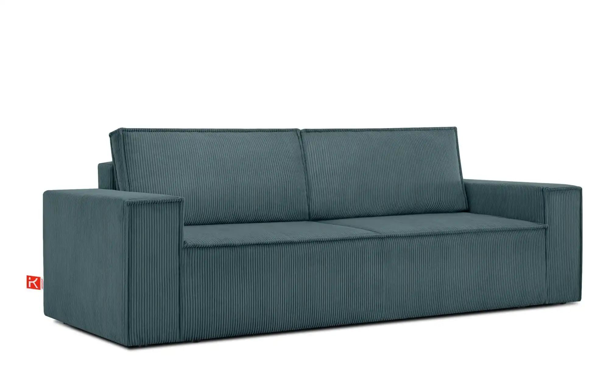 KONSIMO Einzelsofa  Napi ¦ blau ¦ Maße (cm): B: 244 H: 89 Polstermöbel > So günstig online kaufen