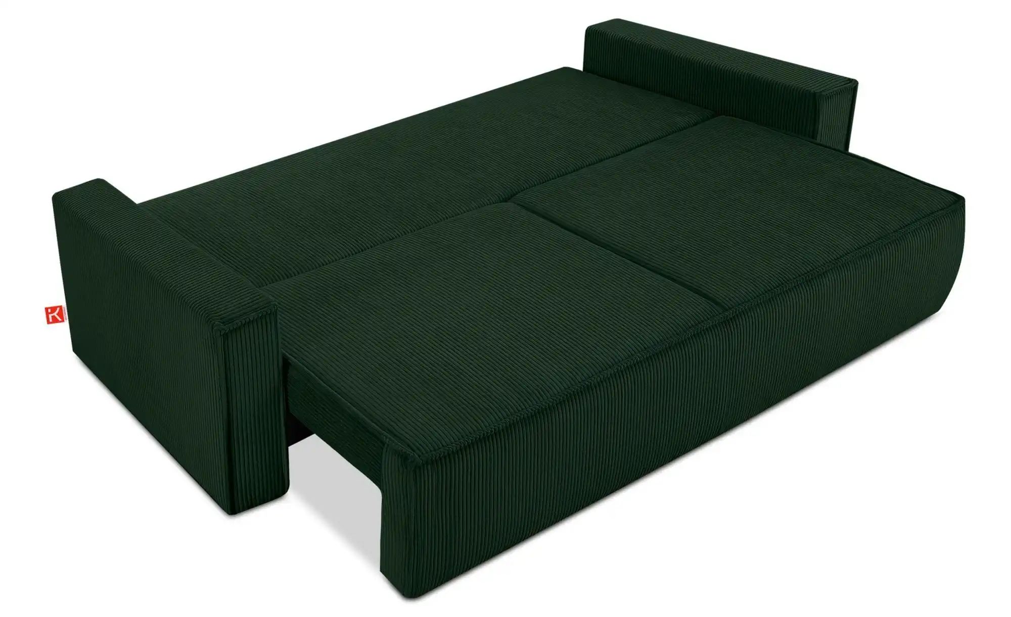 Thumbnail - KONSIMO Einzelsofa  Napi ¦ grün ¦ Maße (cm): B: 228 H: 89 Polstermöbel > Sofas > 3-Sitzer - Höffner