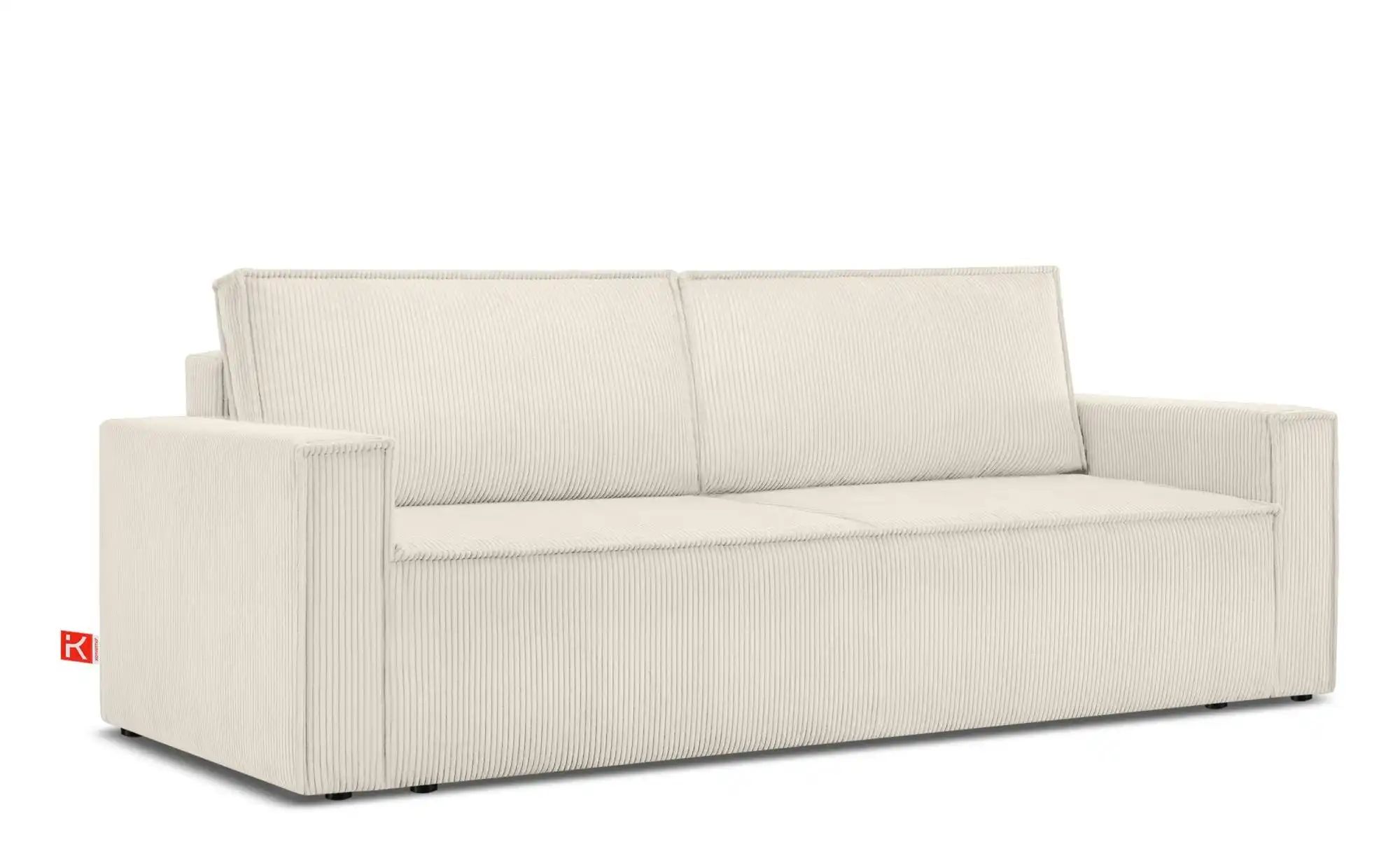 KONSIMO Einzelsofa  Napi ¦ creme ¦ Maße (cm): B: 244 H: 89 Polstermöbel > S günstig online kaufen