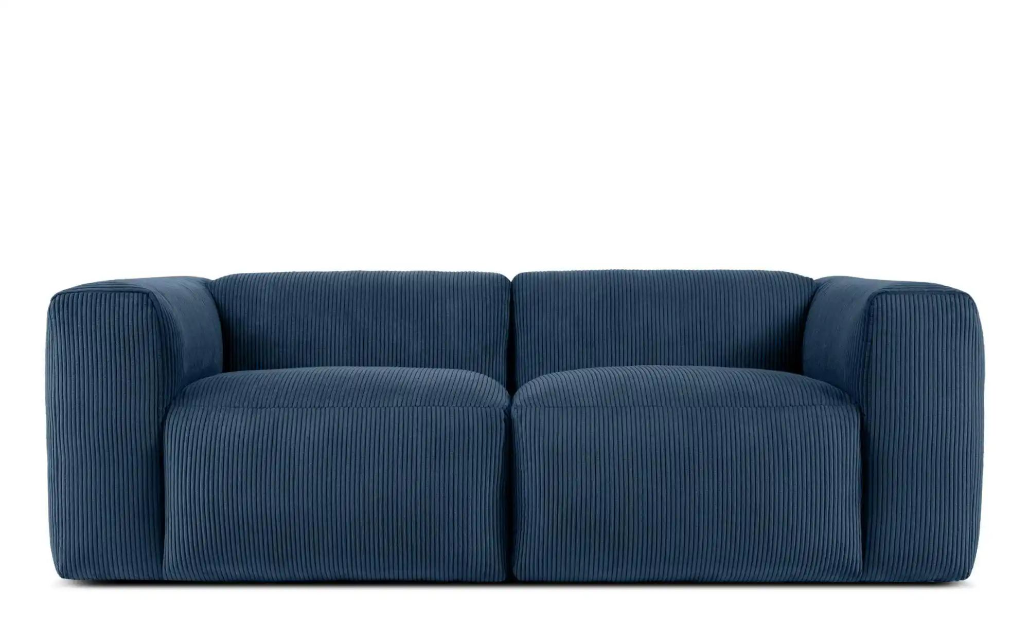 KONSIMO Einzelsofa  Buffo ¦ blau ¦ Maße (cm): B: 210 H: 73 Polstermöbel > S günstig online kaufen