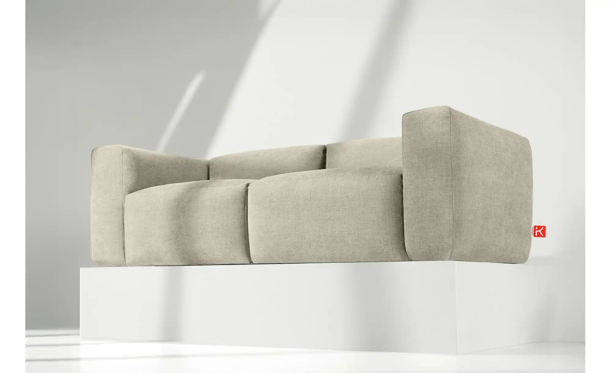 Thumbnail - KONSIMO Einzelsofa  Buffo ¦ creme ¦ Maße (cm): B: 250 H: 73 Polstermöbel > Sofas > Einzelsofas - Höffner