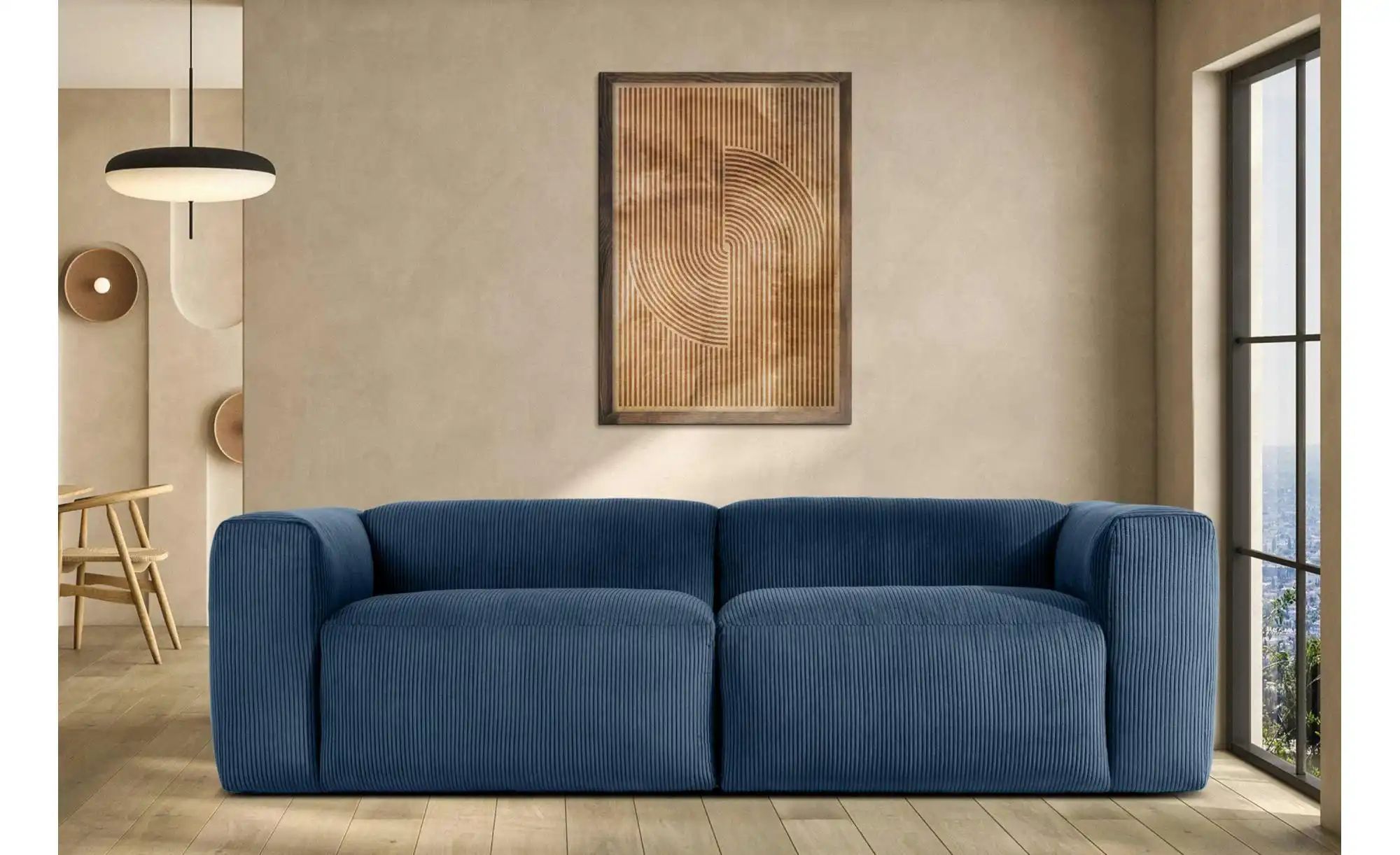 Thumbnail - KONSIMO Einzelsofa  Buffo ¦ blau ¦ Maße (cm): H: 73 Polstermöbel > Sofas > Einzelsofas - Höffner