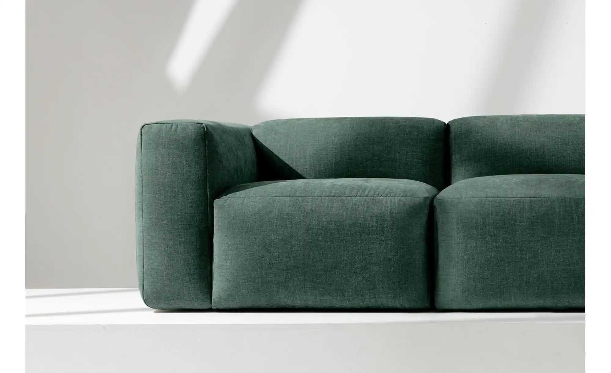 KONSIMO Einzelsofa  Buffo ¦ blau ¦ Maße (cm): B: 290 H: 73 Polstermöbel > S günstig online kaufen