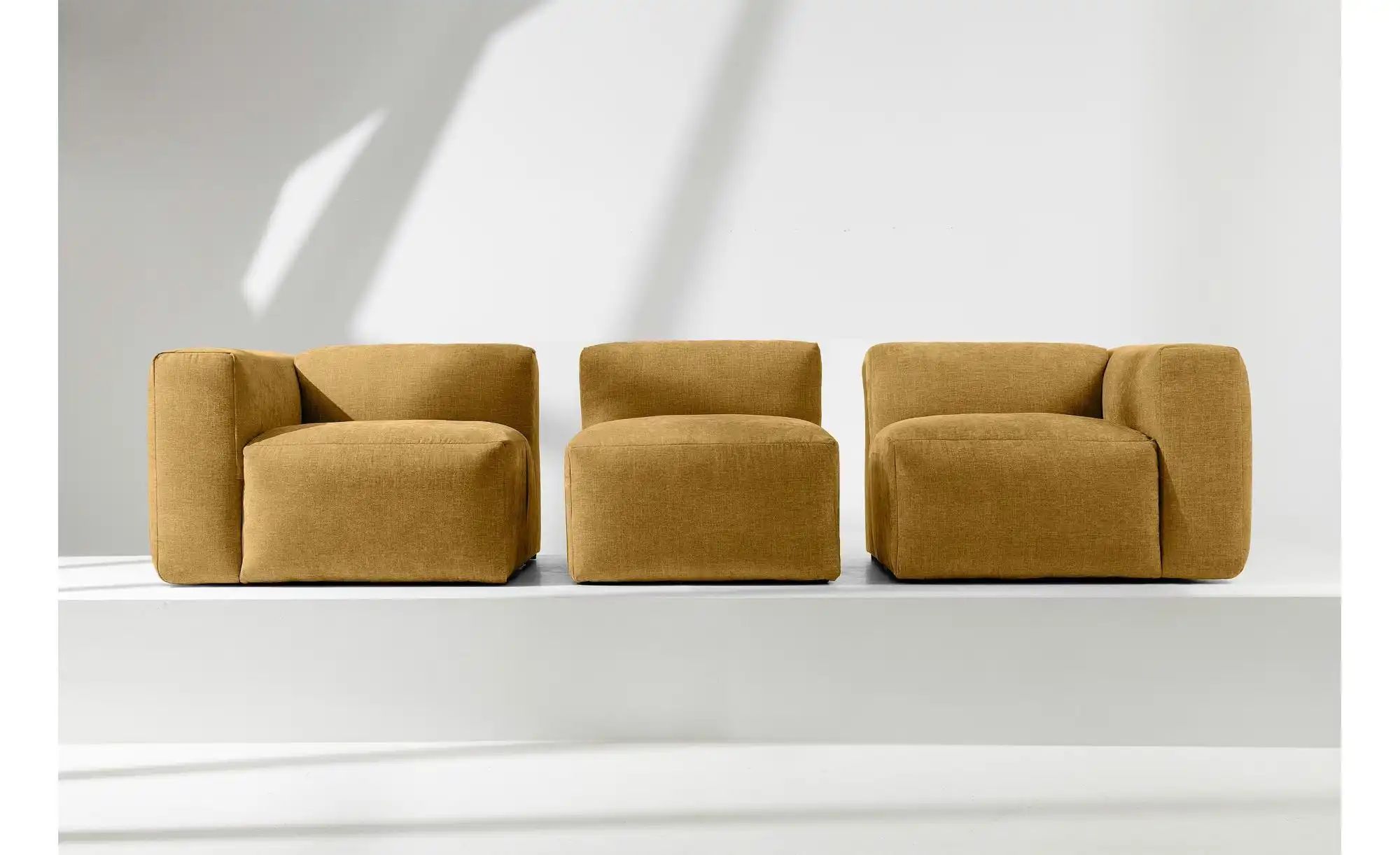 Thumbnail - KONSIMO Einzelsofa  Buffo ¦ gelb ¦ Maße (cm): B: 290 H: 73 Polstermöbel > Sofas > Einzelsofas - Höffner